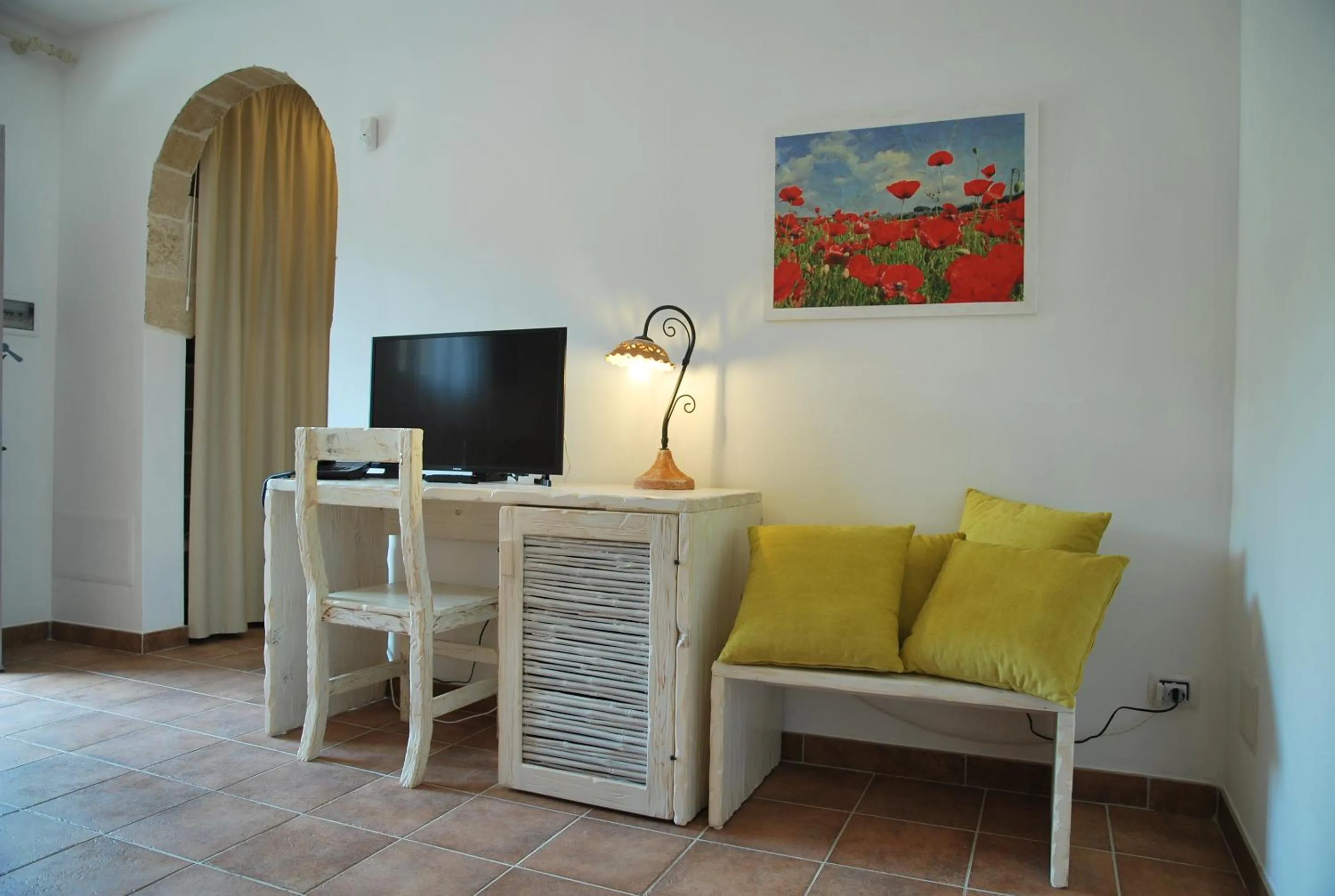 Decorative detail in Masseria Relais Santa Teresa