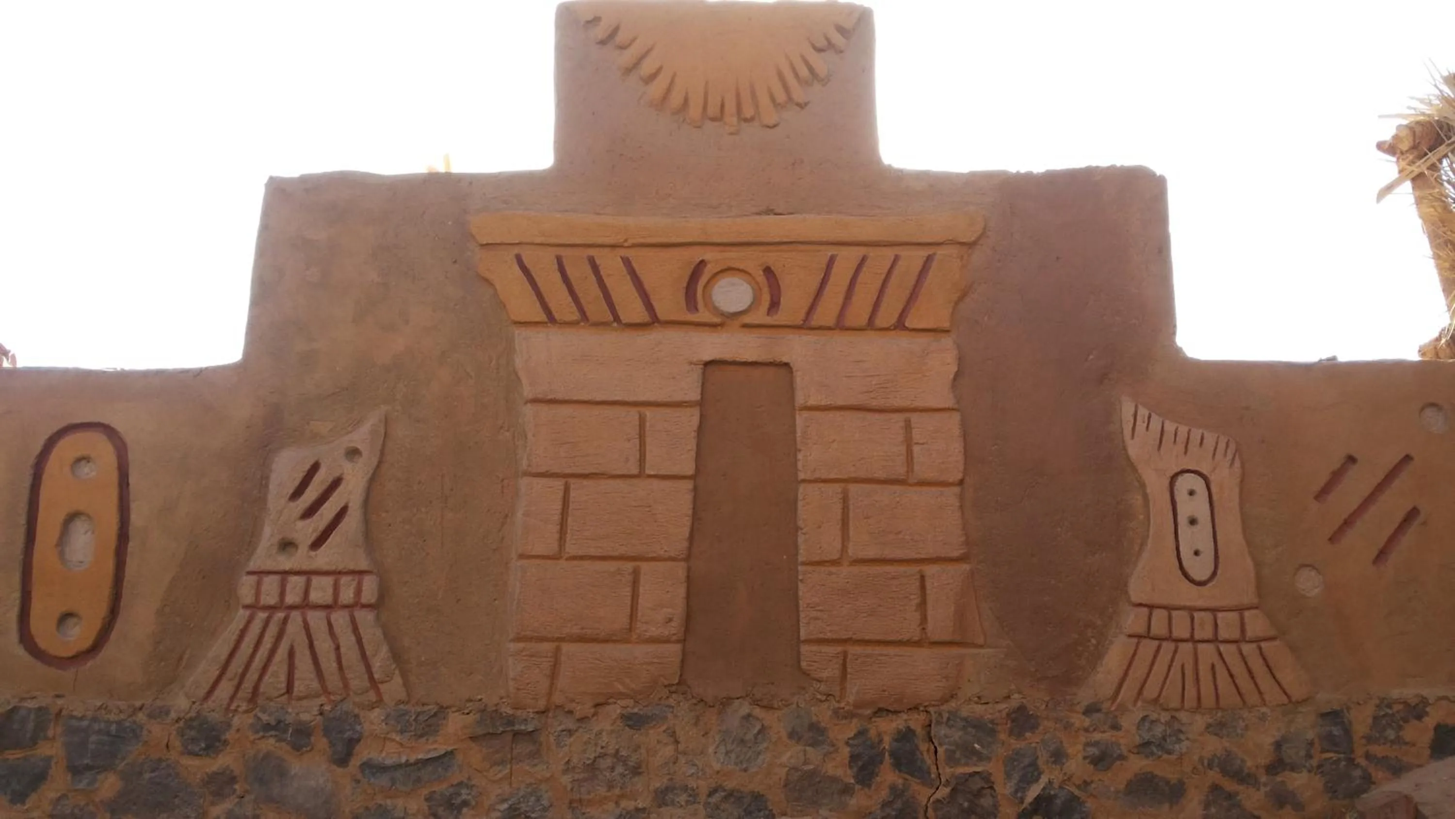 Patio in Qasr El Bagawat Hotel