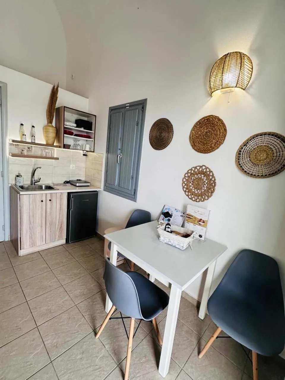 Kitchen or kitchenette in Mare Nostrum Santo