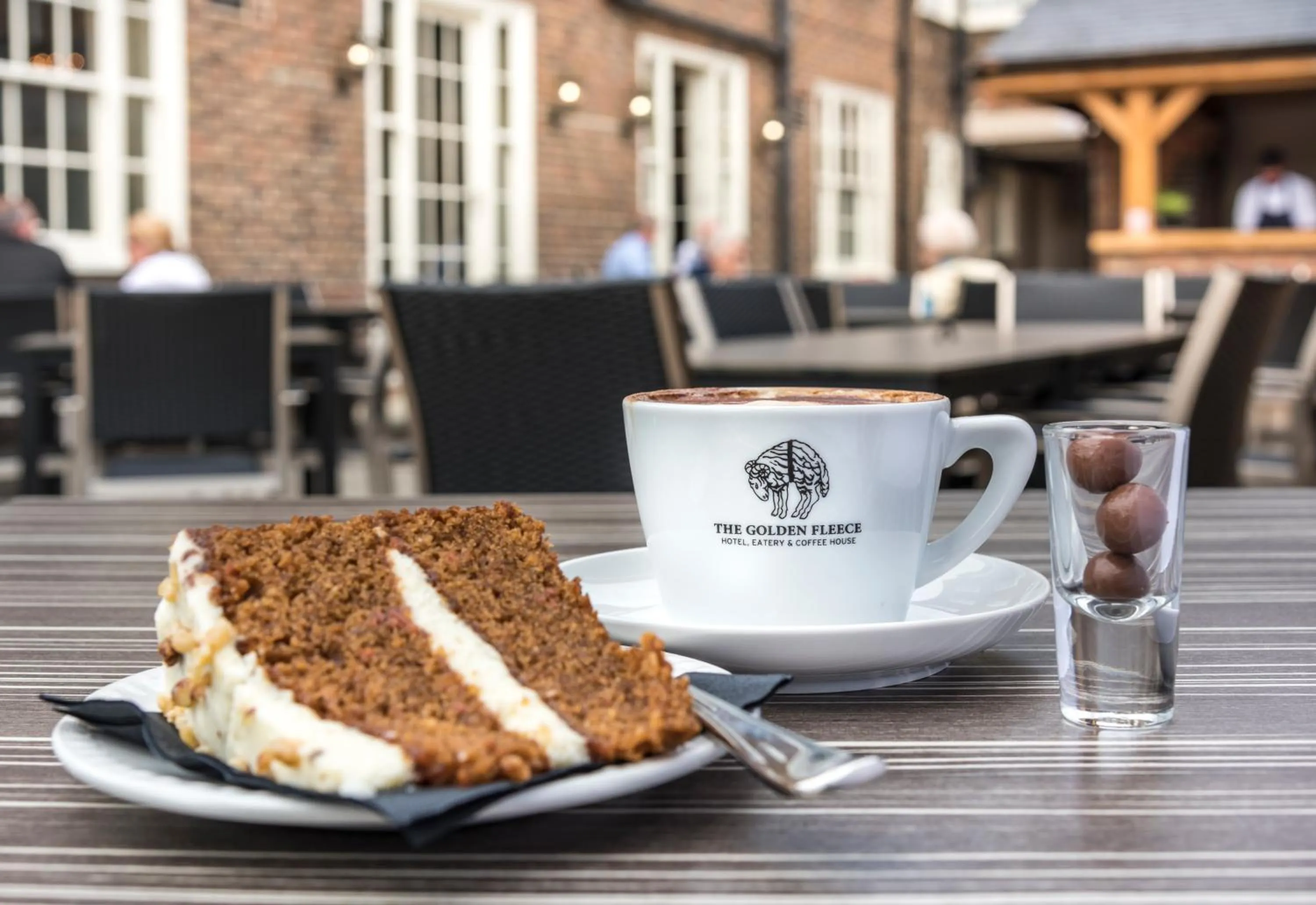 Food close-up in The Golden Fleece Hotel, Thirsk, North Yorkshire - The Coaching Inn Group