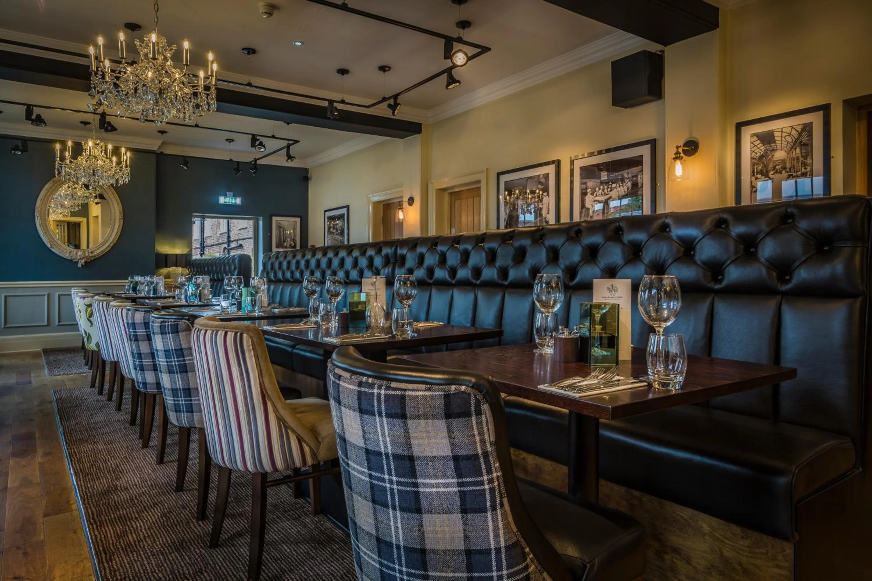 Dining area in The Golden Fleece Hotel, Thirsk, North Yorkshire - The Coaching Inn Group