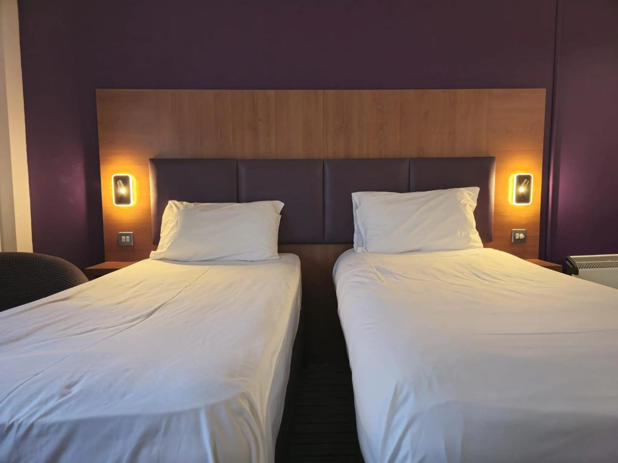 Bed in Tyger Inn Derby