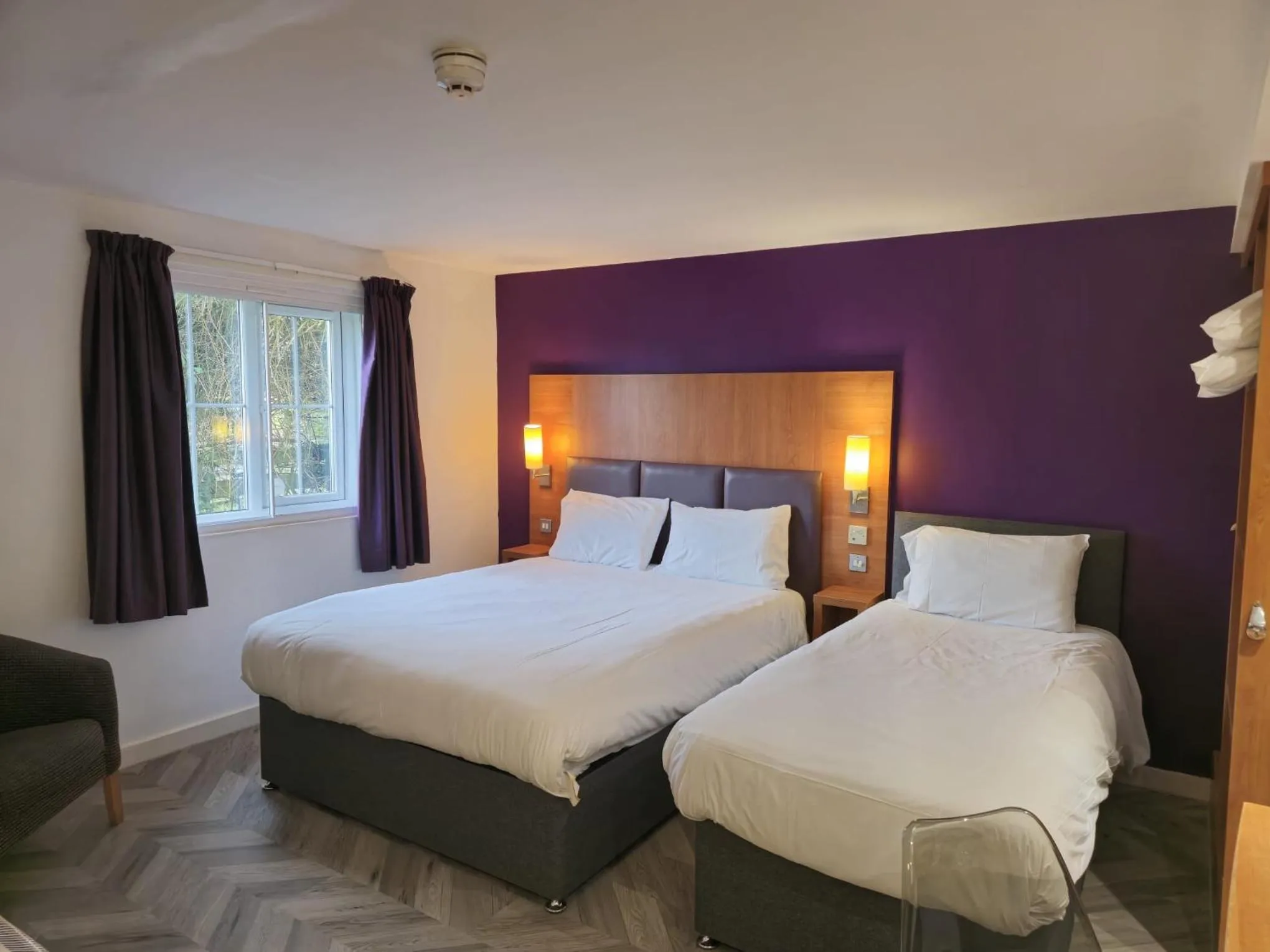 Bed in Tyger Inn Derby