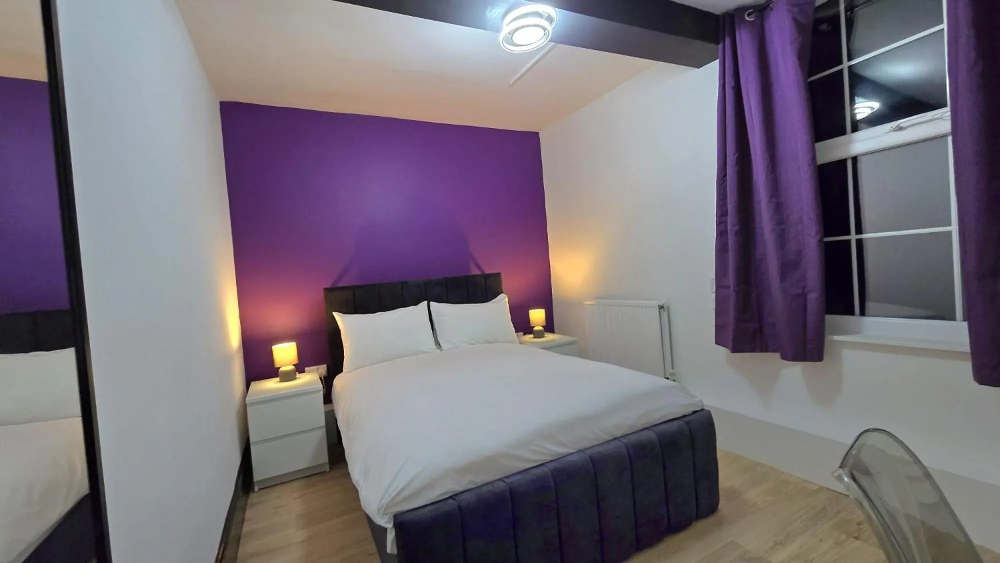 Bed in Tyger Inn Derby