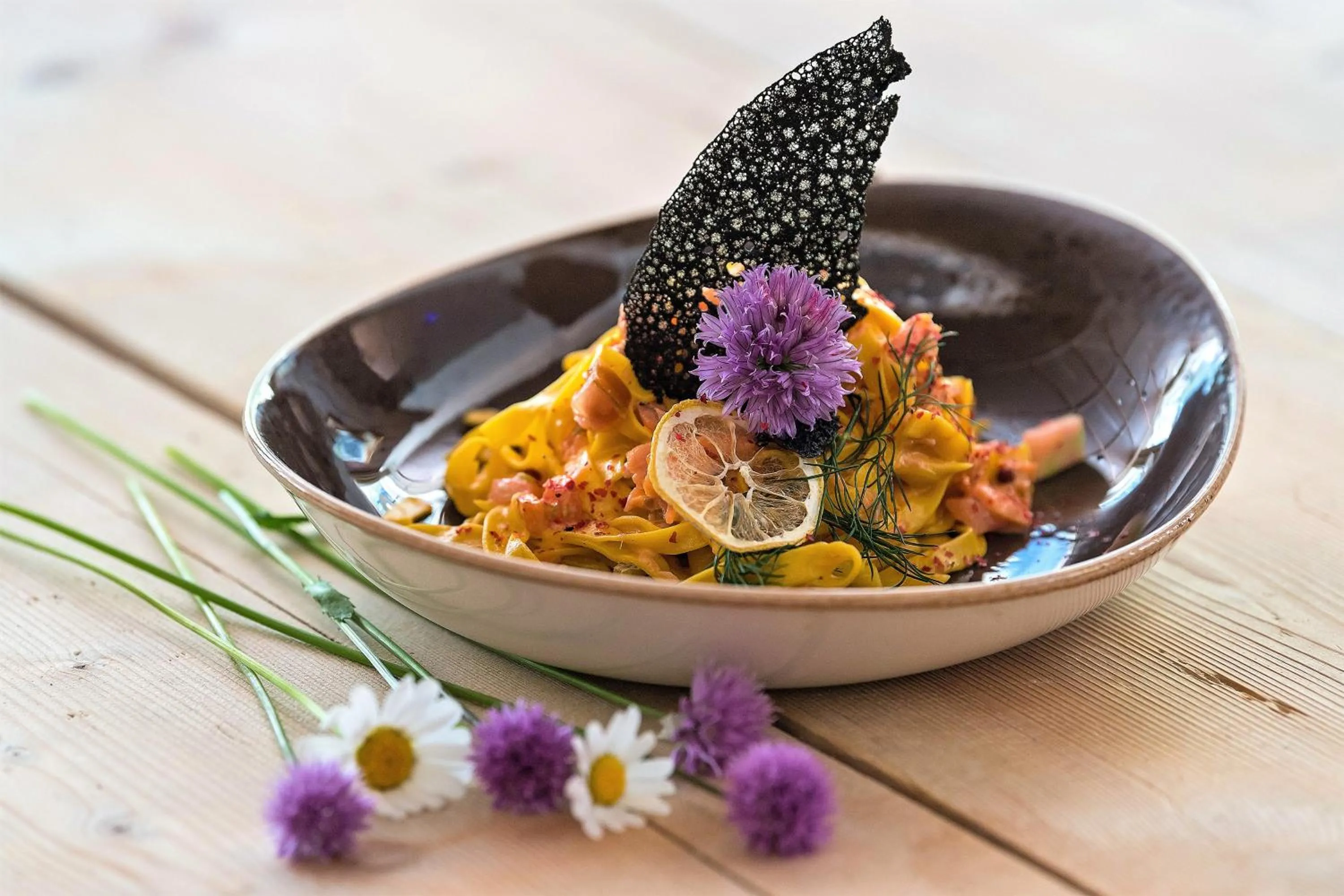 Food and drinks in Alpin Natur Hotel Brückele