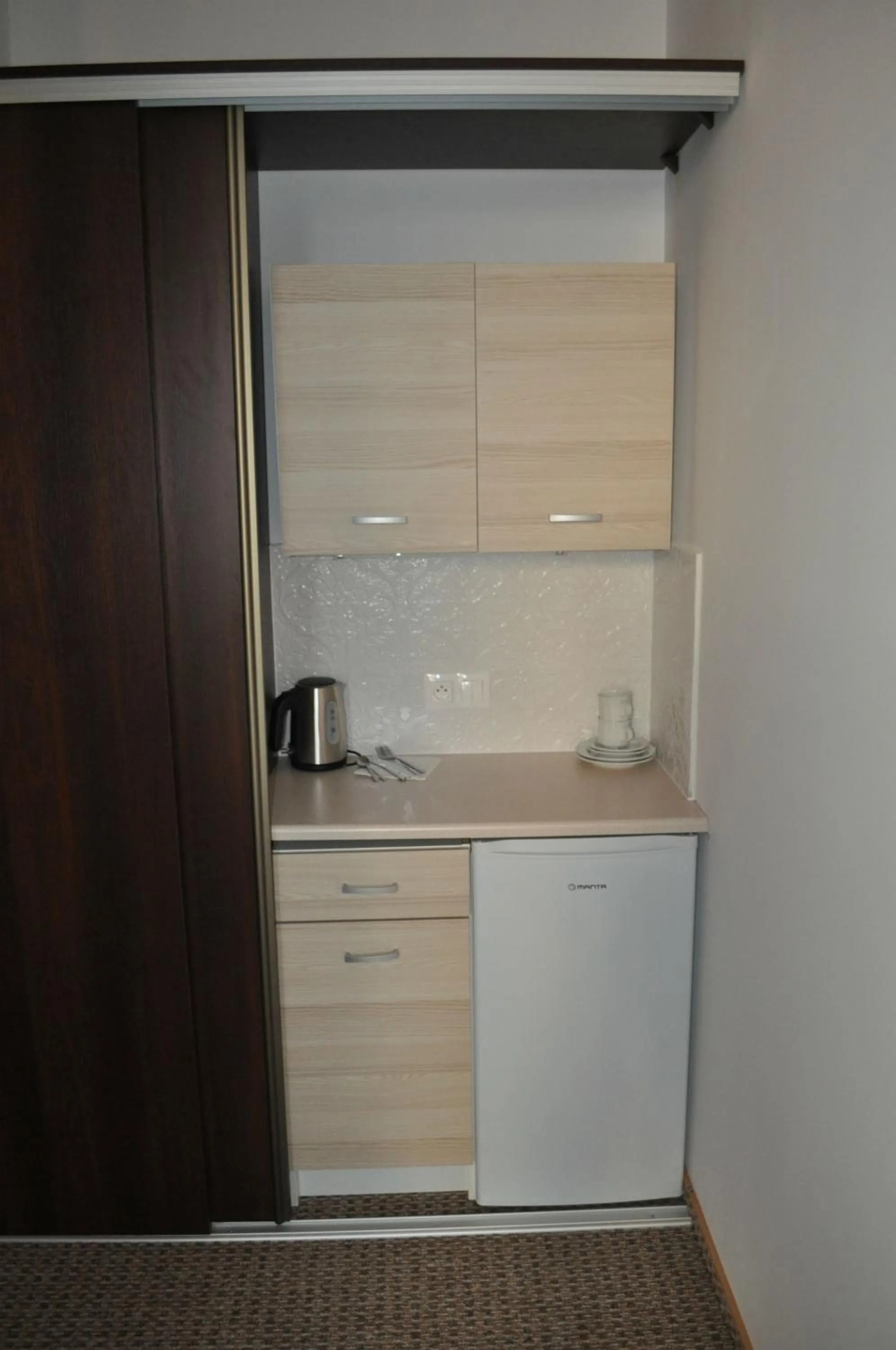 Kitchen or kitchenette in OperaHostel