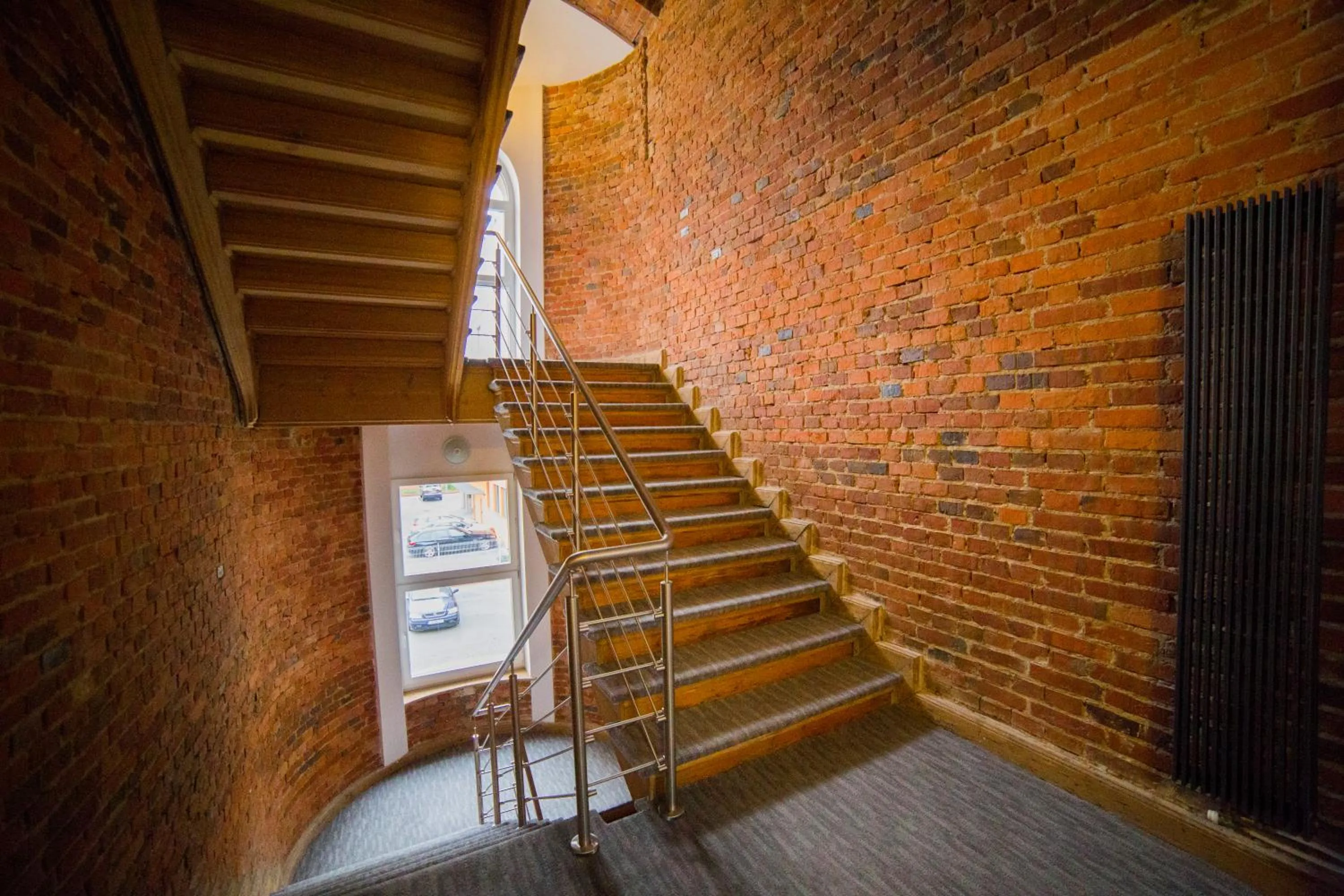 Lobby or reception in OperaHostel