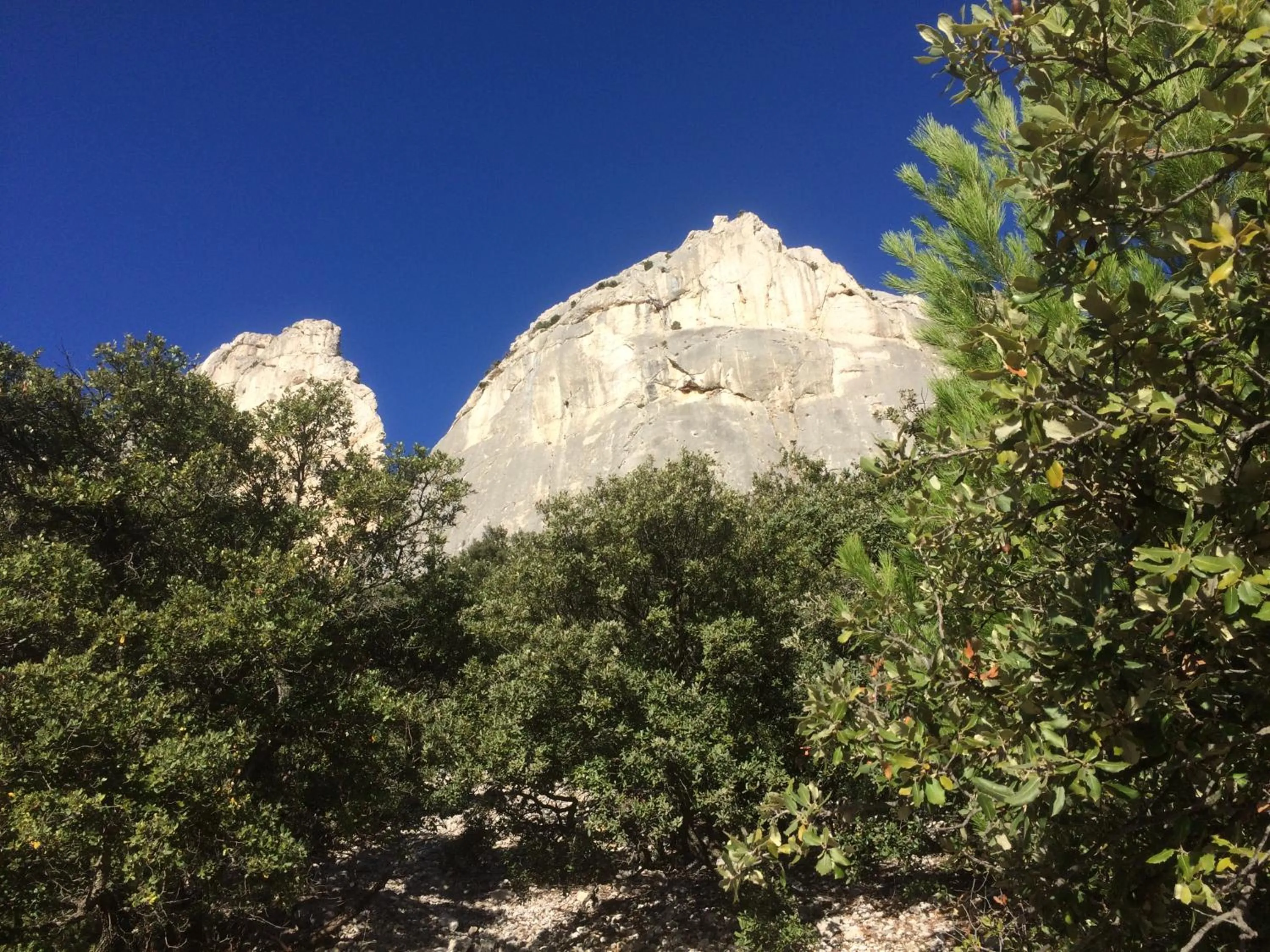 Mountain view in Le Verger