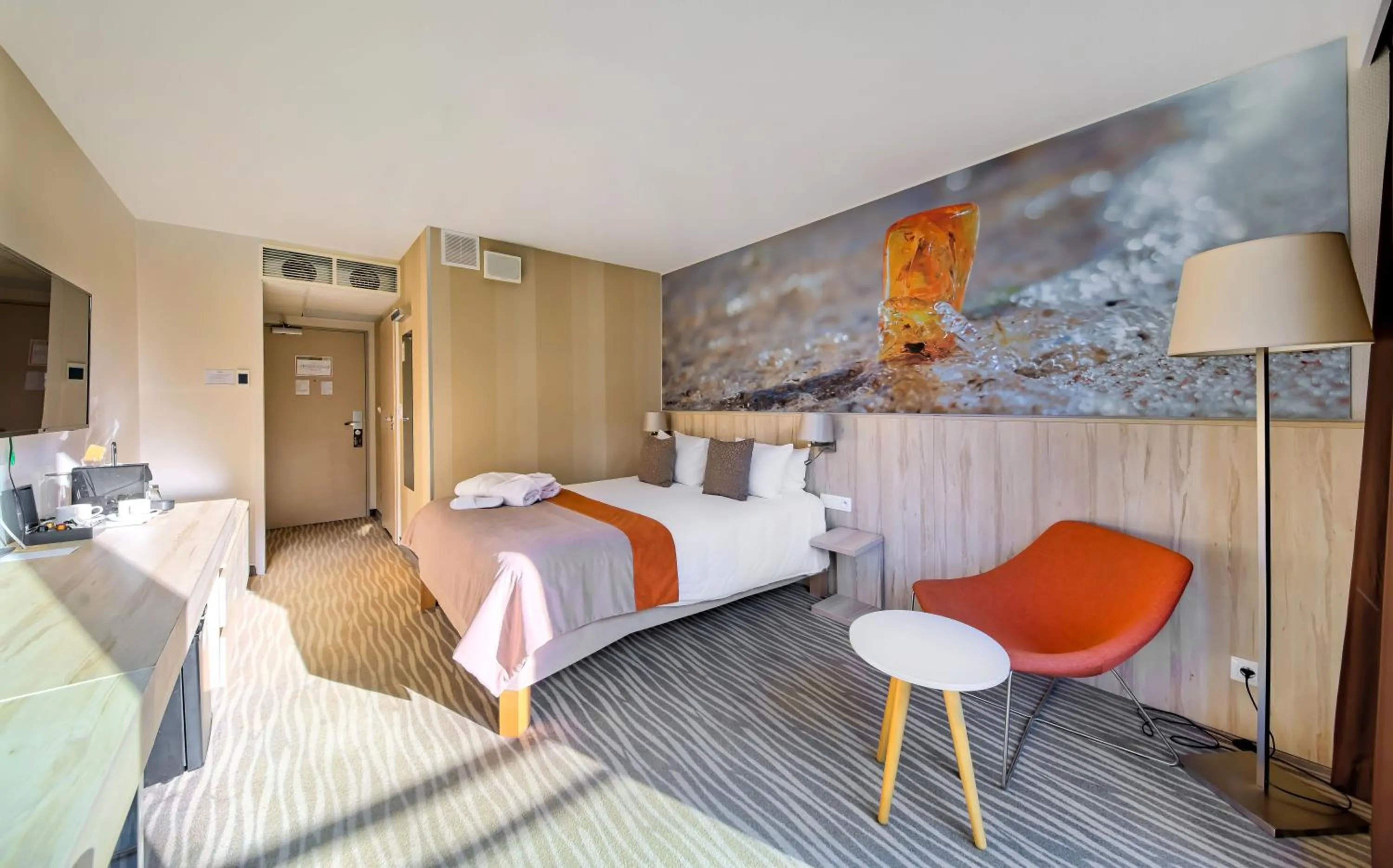 air conditioner, Bed in Mercure Gdańsk Posejdon