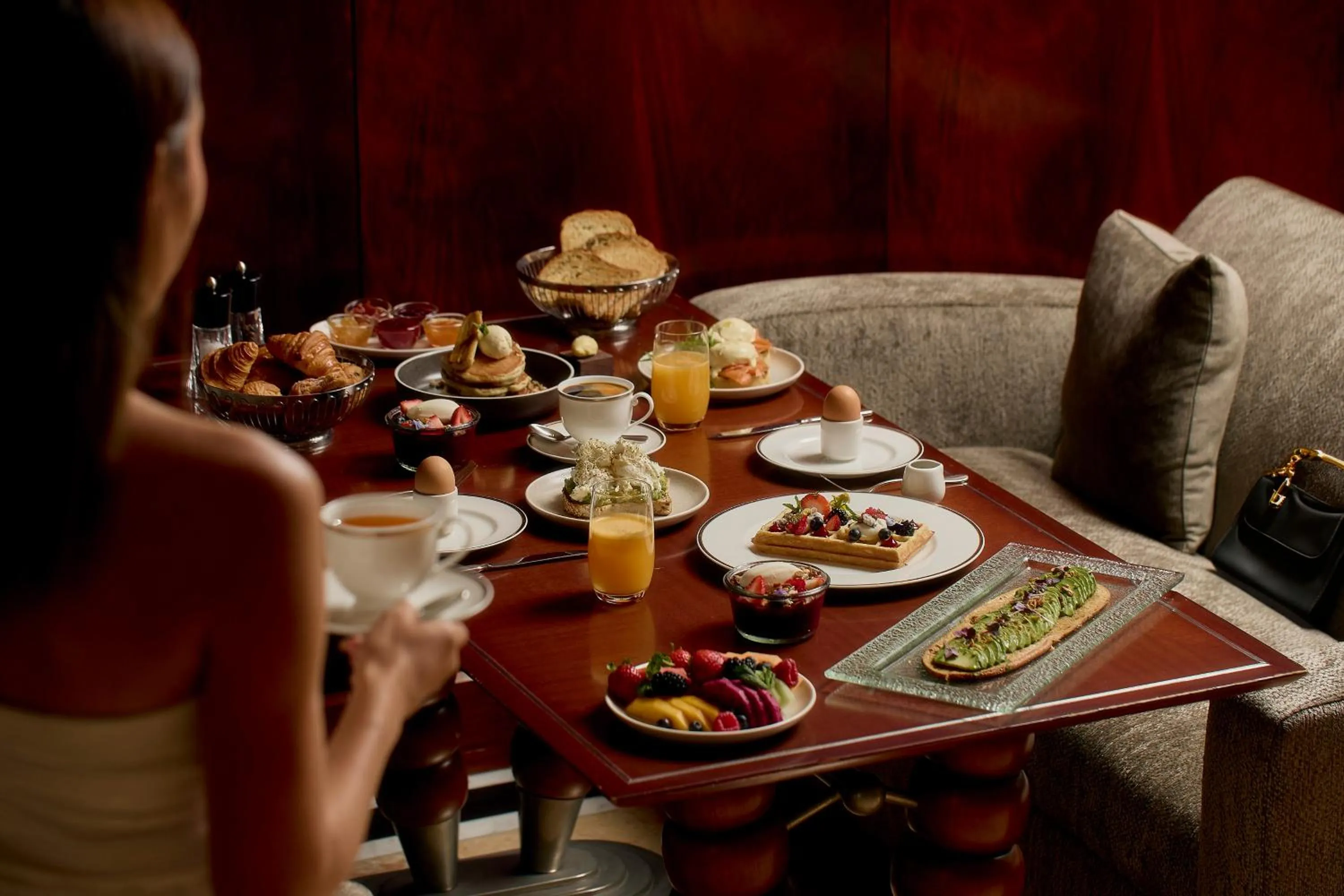 Breakfast in Park Hyatt Melbourne