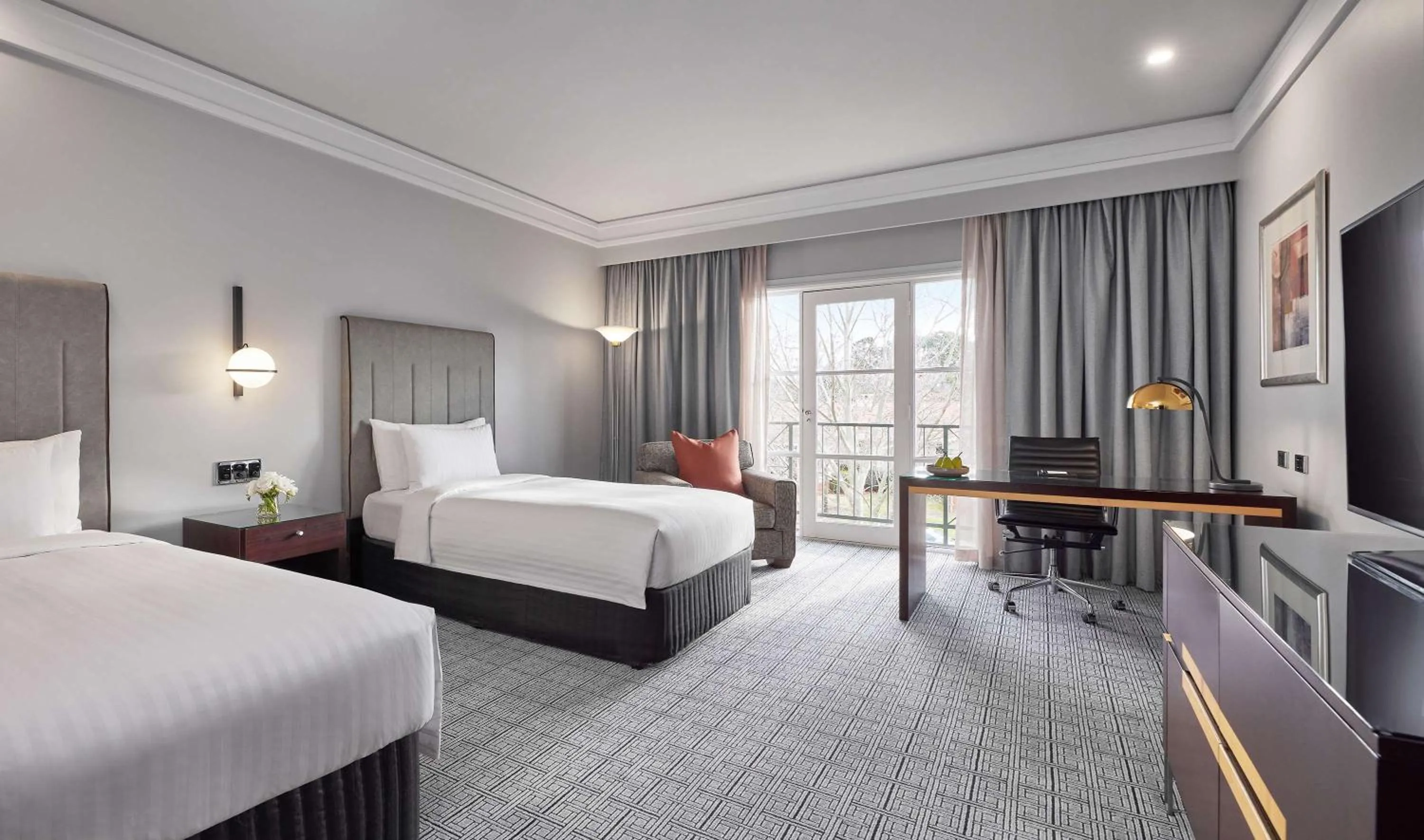 Bedroom, Bed in Hyatt Hotel Canberra - A Park Hyatt Hotel