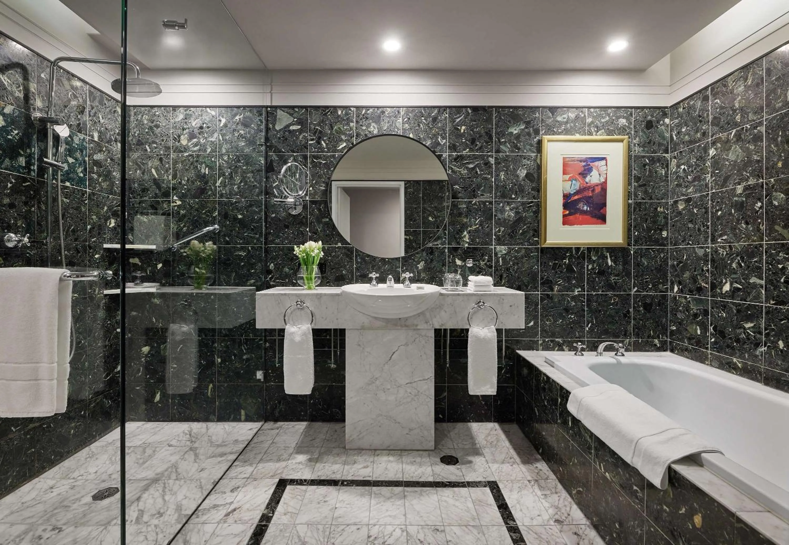 Shower in Hyatt Hotel Canberra - A Park Hyatt Hotel