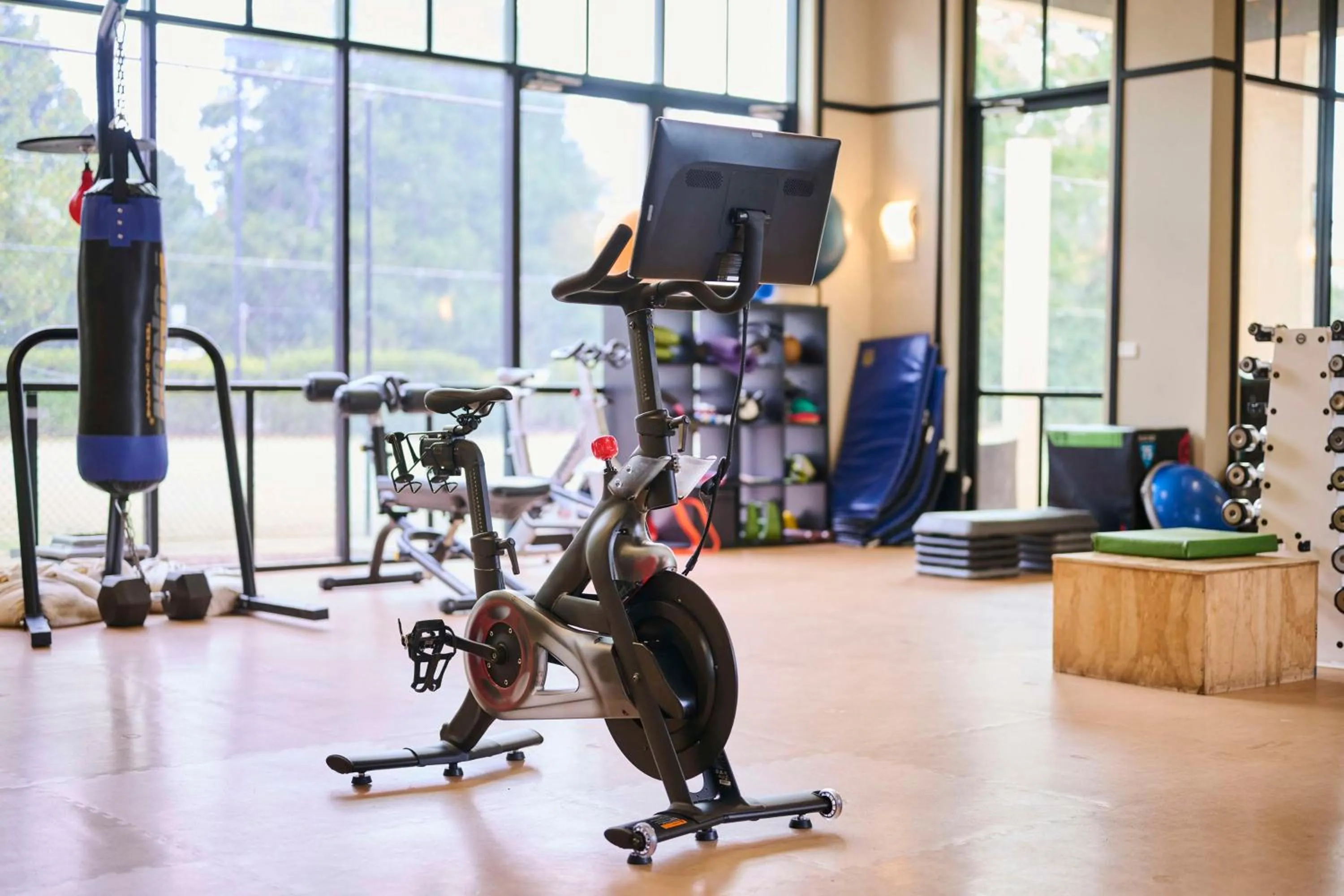 Fitness centre/facilities in Hyatt Hotel Canberra - A Park Hyatt Hotel