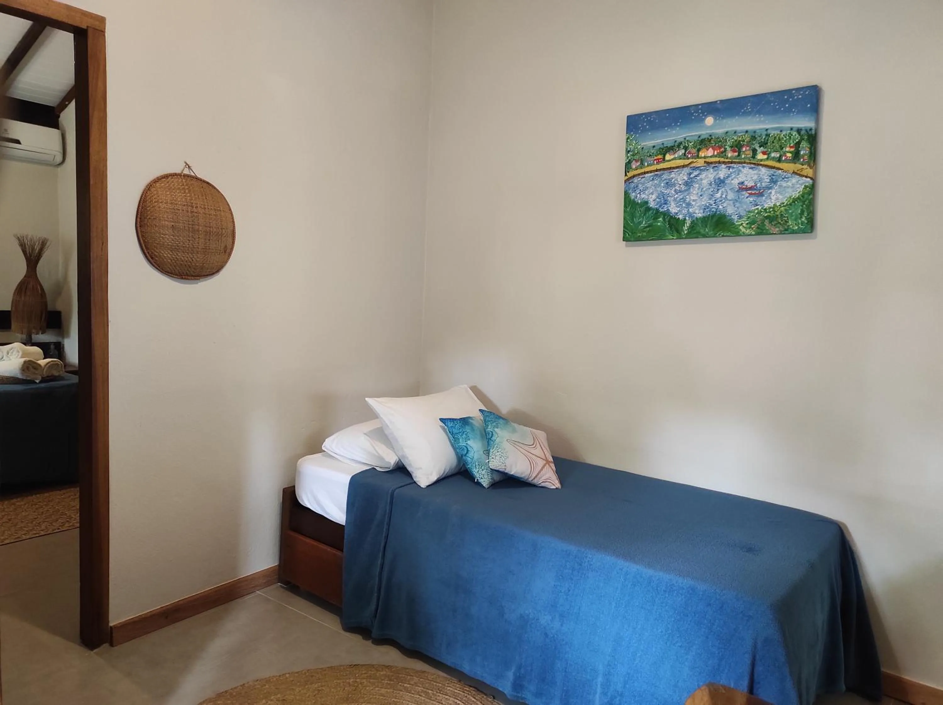 Bed in Pousada Solar