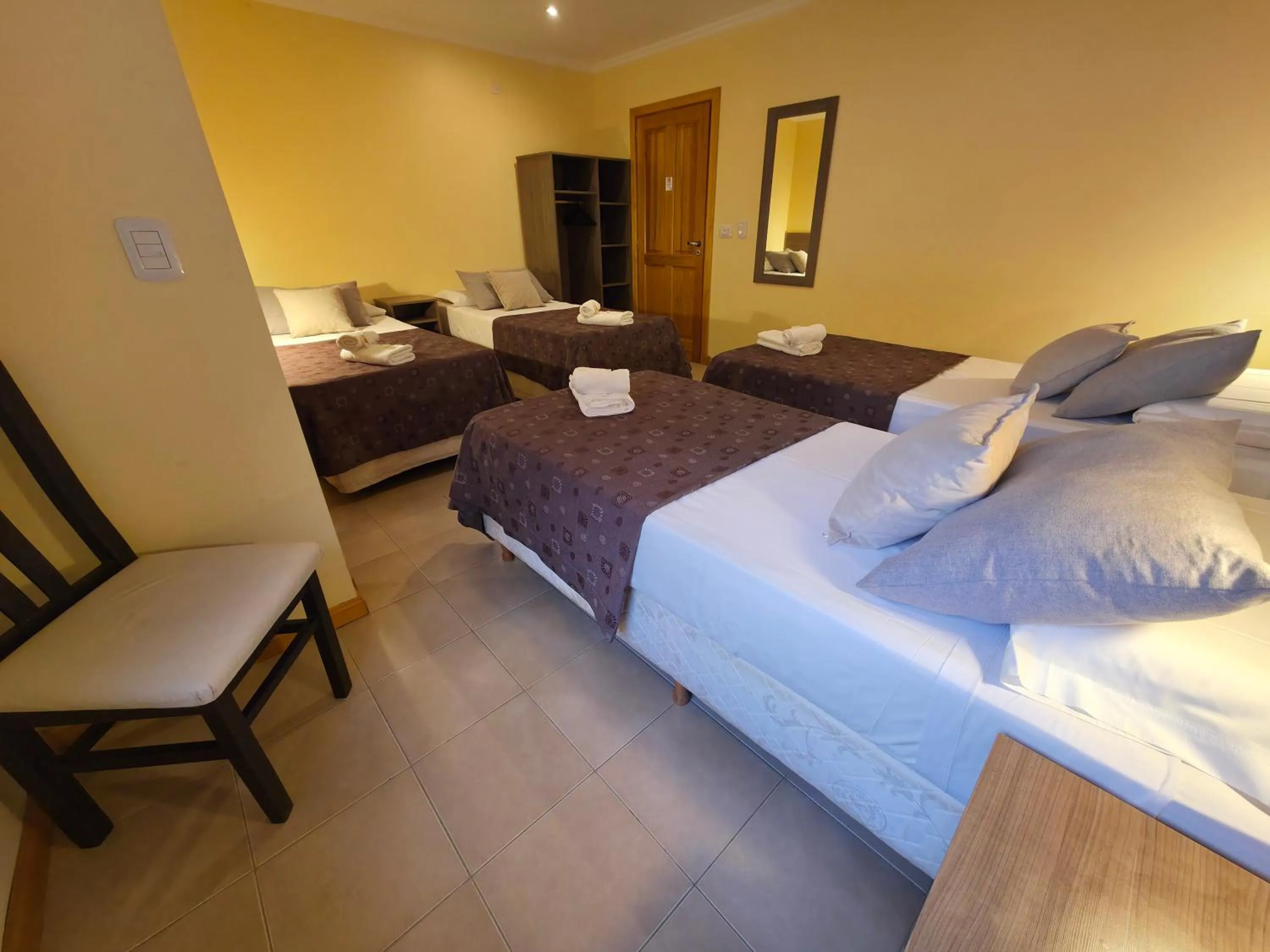 Bed in Hostería Vertical Lodge