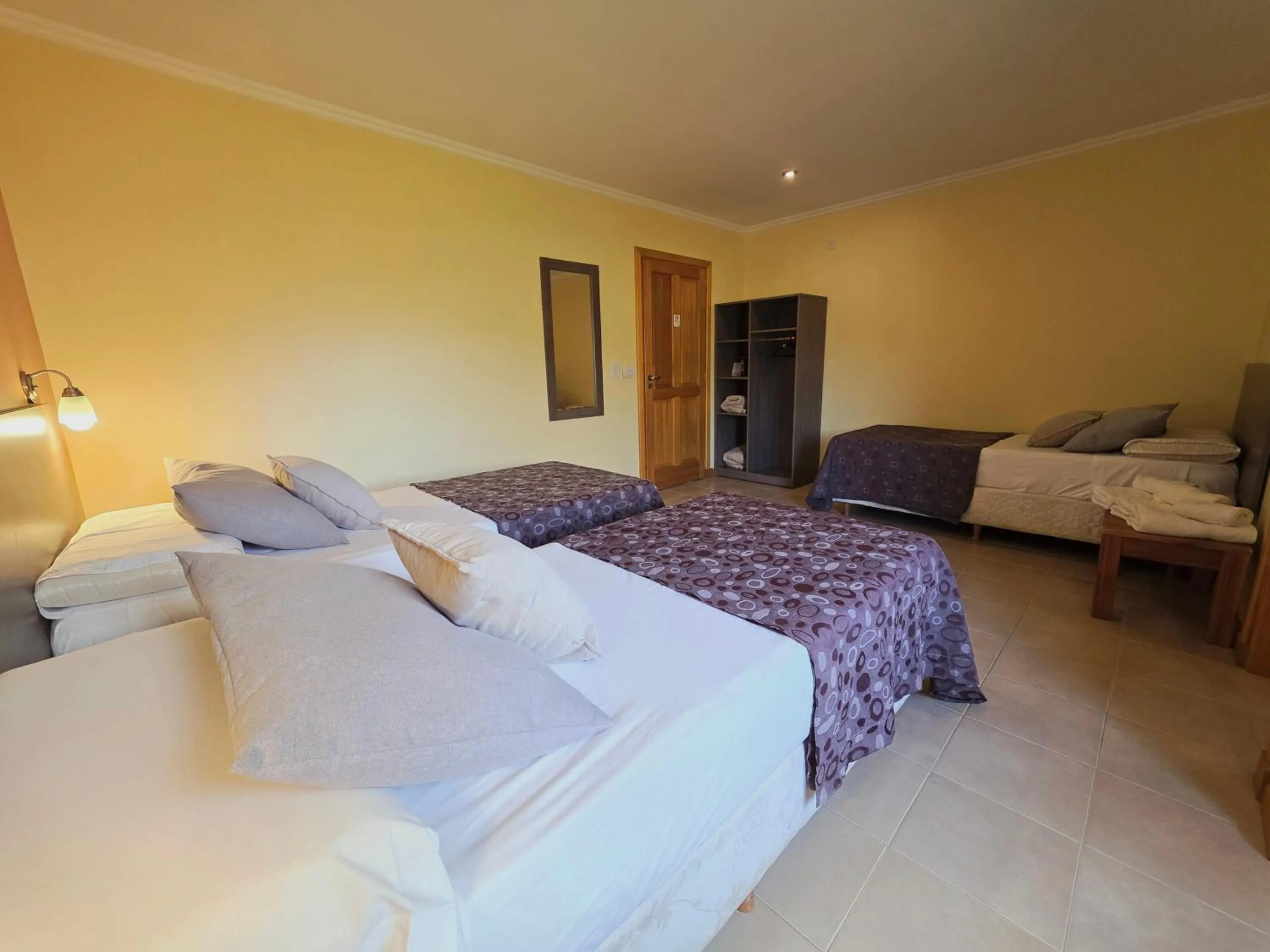 Bed in Hostería Vertical Lodge