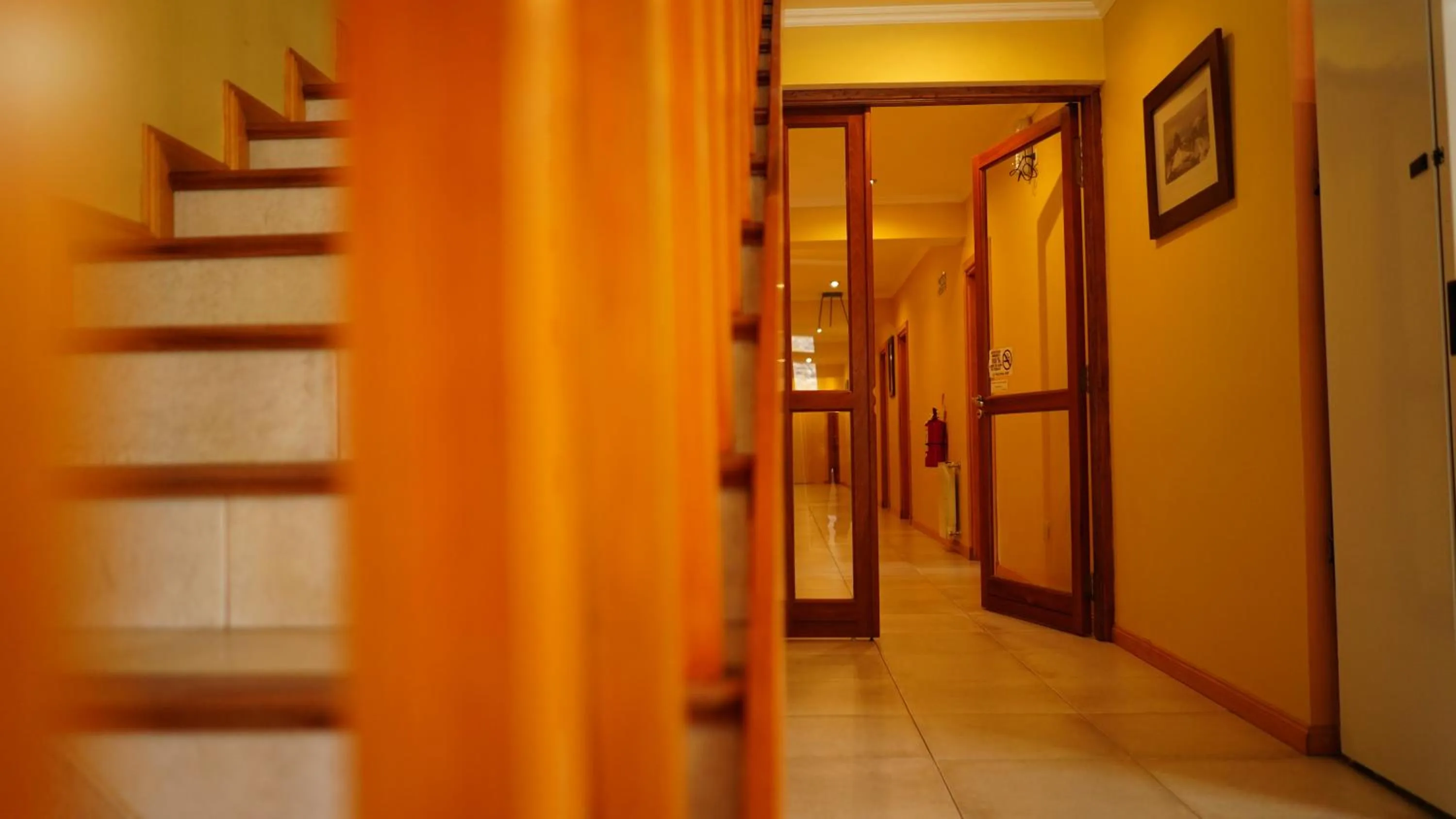 Lobby or reception in Hostería Vertical Lodge