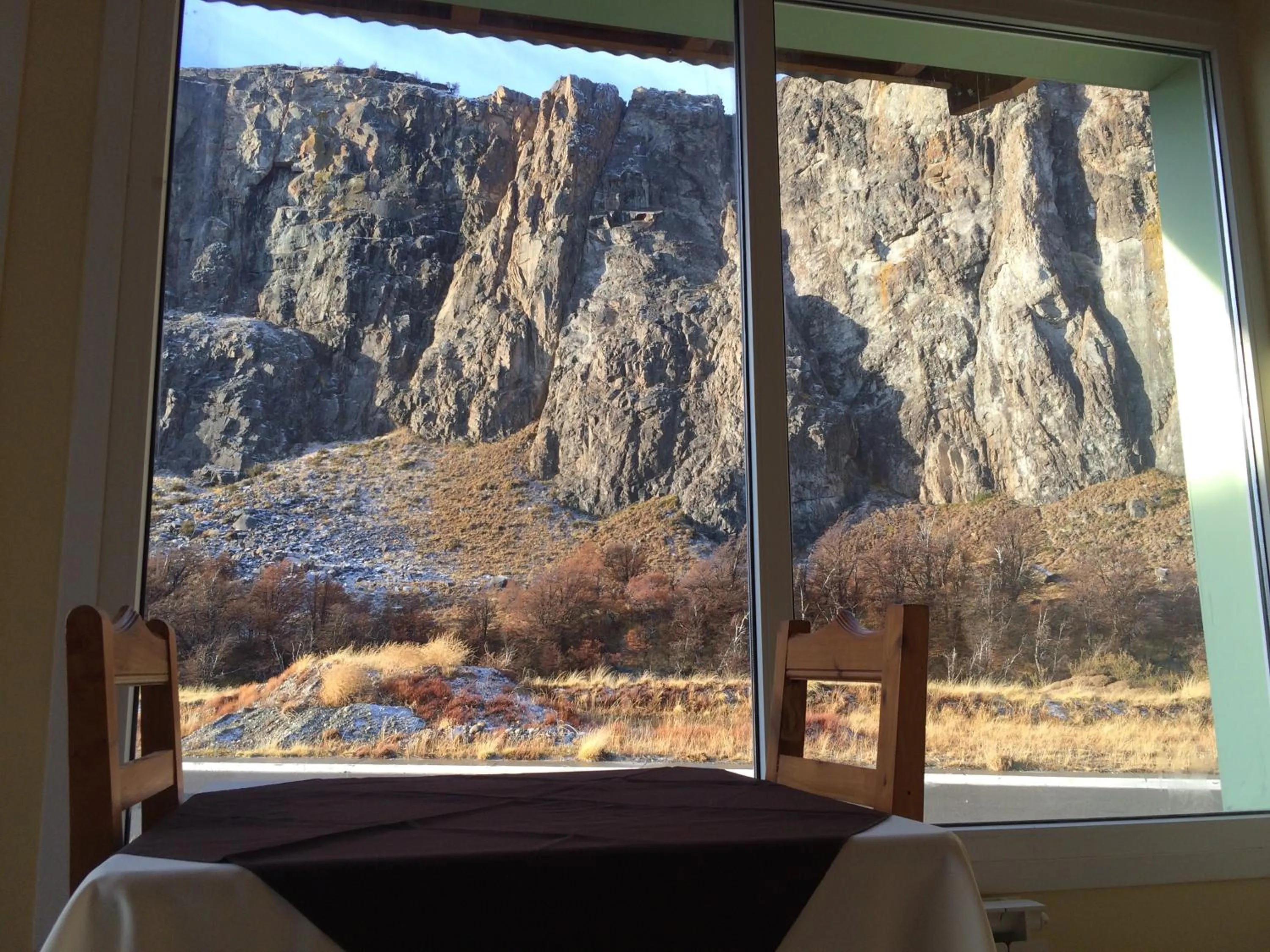 Mountain view in Hostería Vertical Lodge