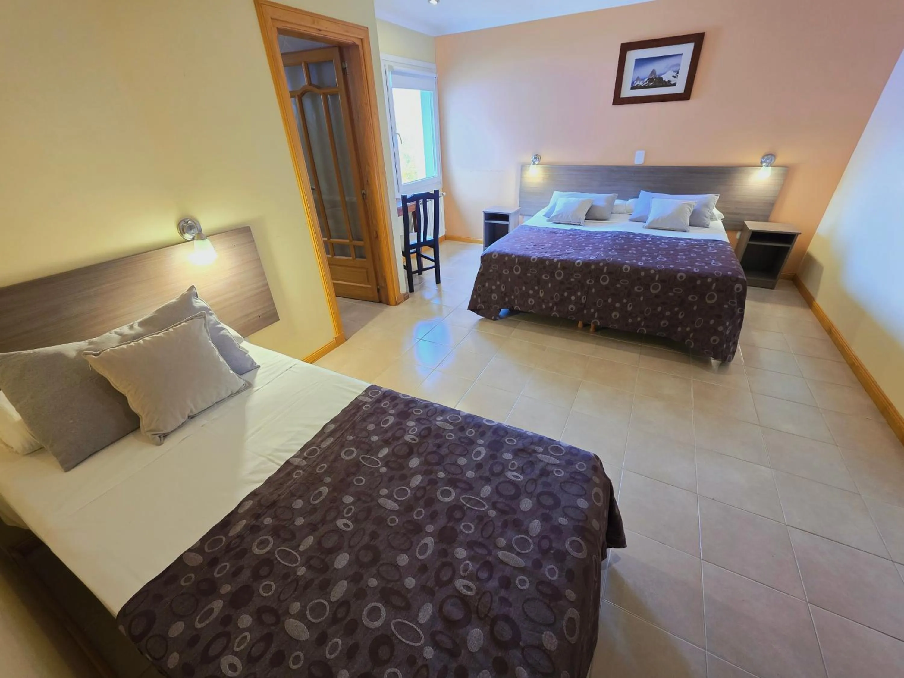 Bed in Hostería Vertical Lodge