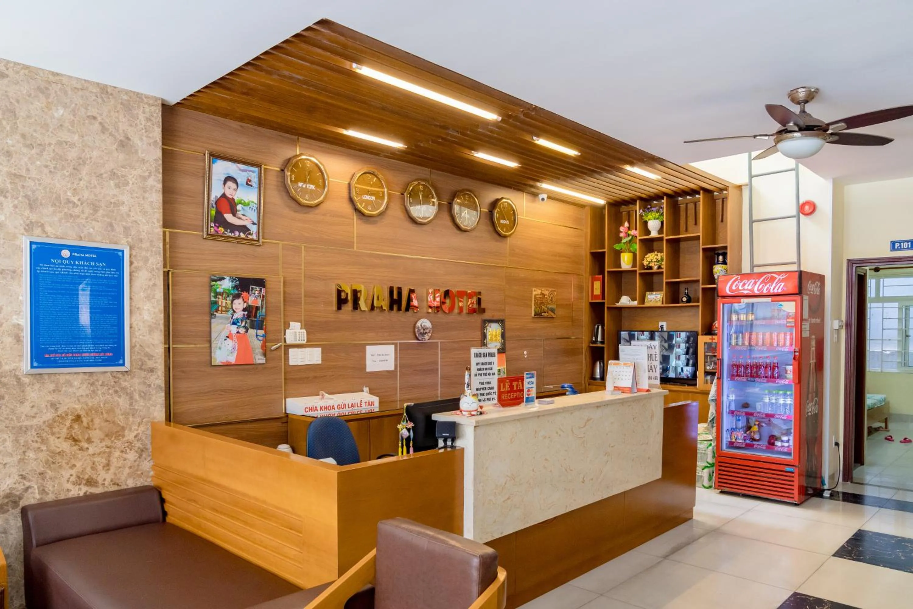 Lobby or reception in Praha Hotel