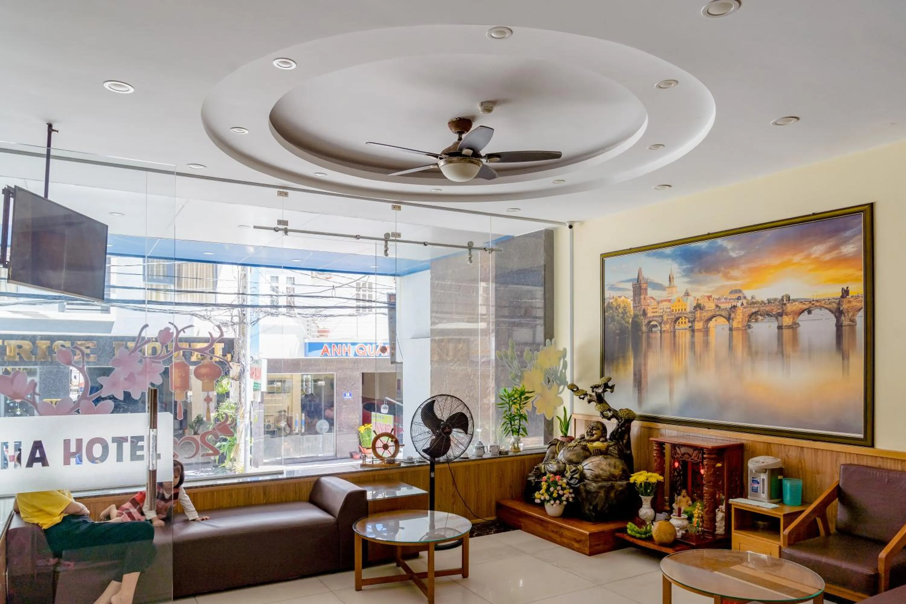 Lobby or reception in Praha Hotel