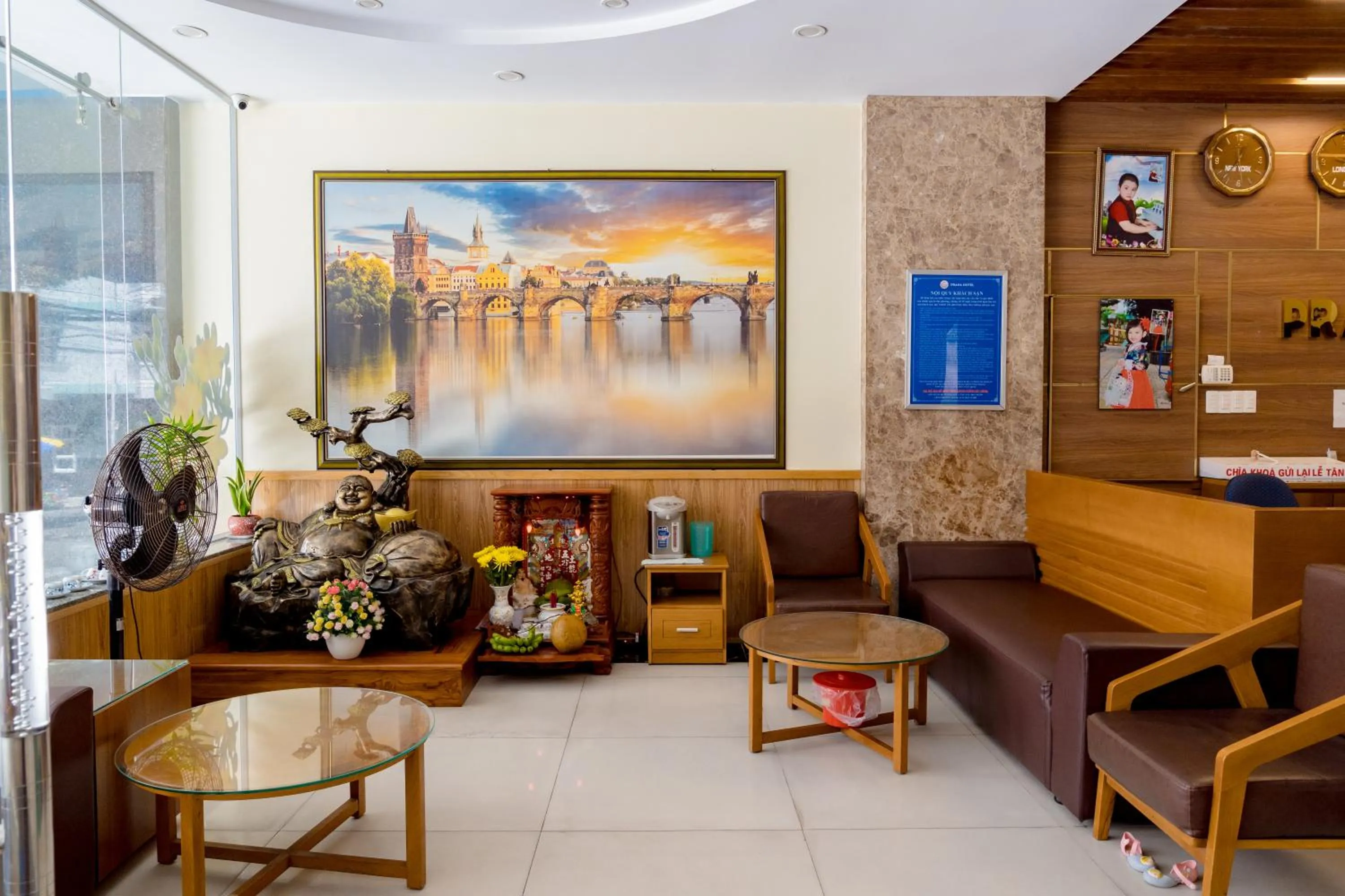 Living room in Praha Hotel