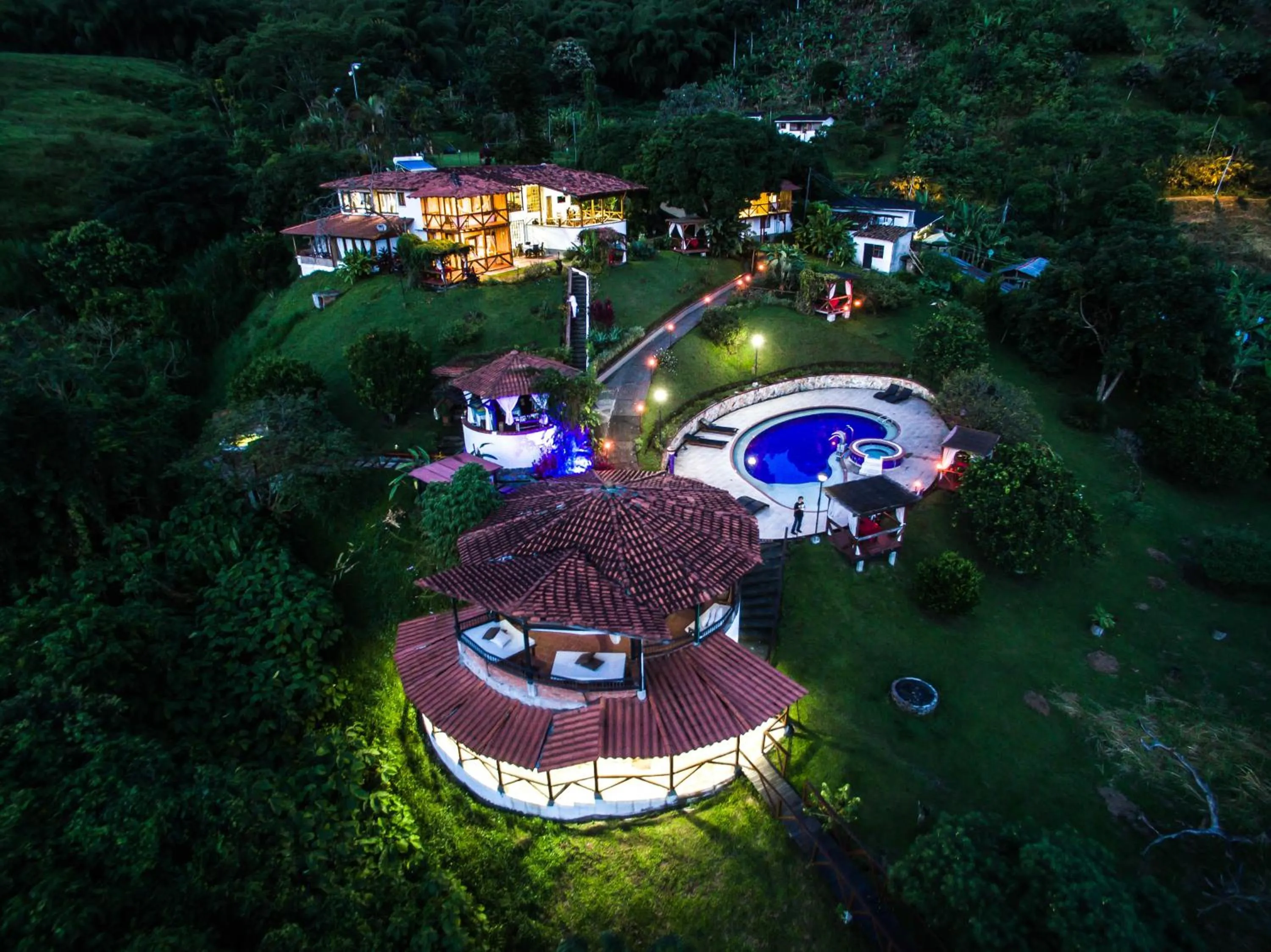 Natural landscape in Hotel Spa La Colina