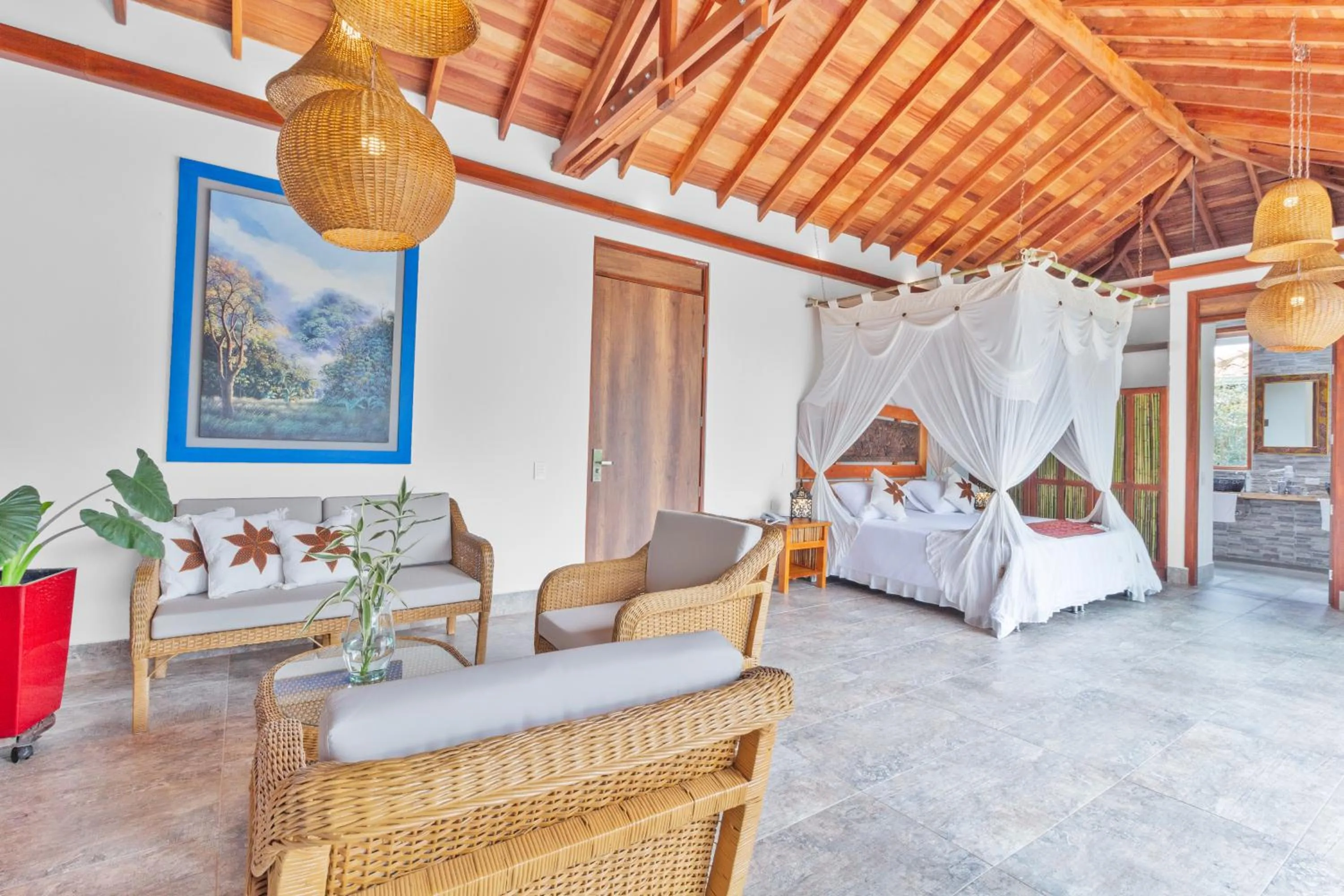 Bed in Hotel Spa La Colina