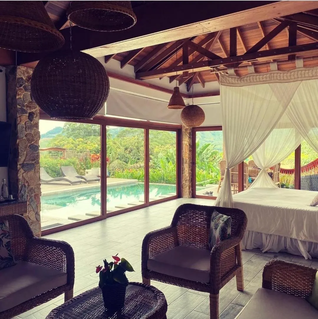 Natural landscape, Bed in Hotel Spa La Colina