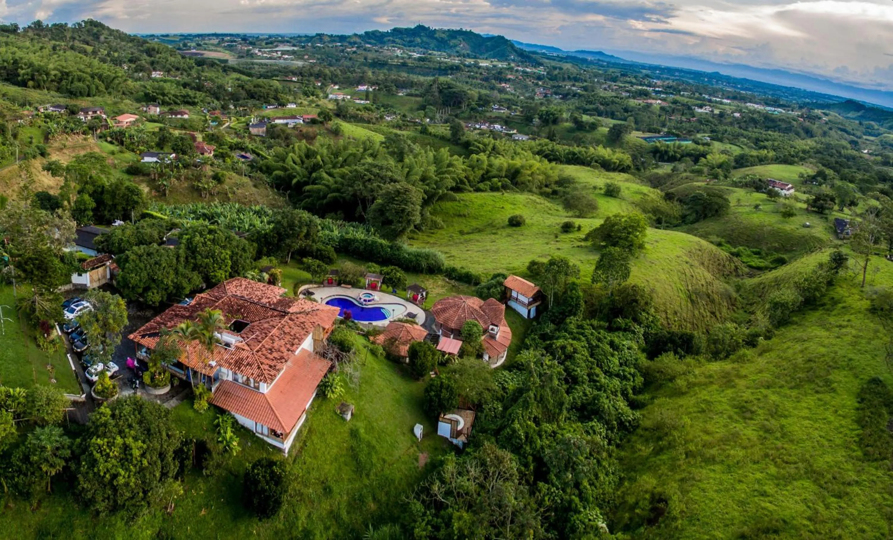 Bird's eye view in Hotel Spa La Colina