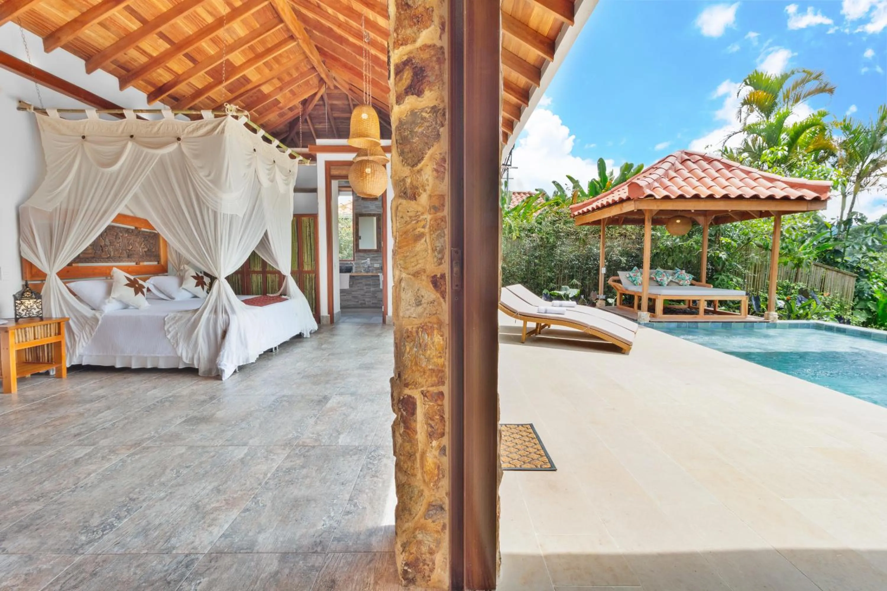 Bed in Hotel Spa La Colina