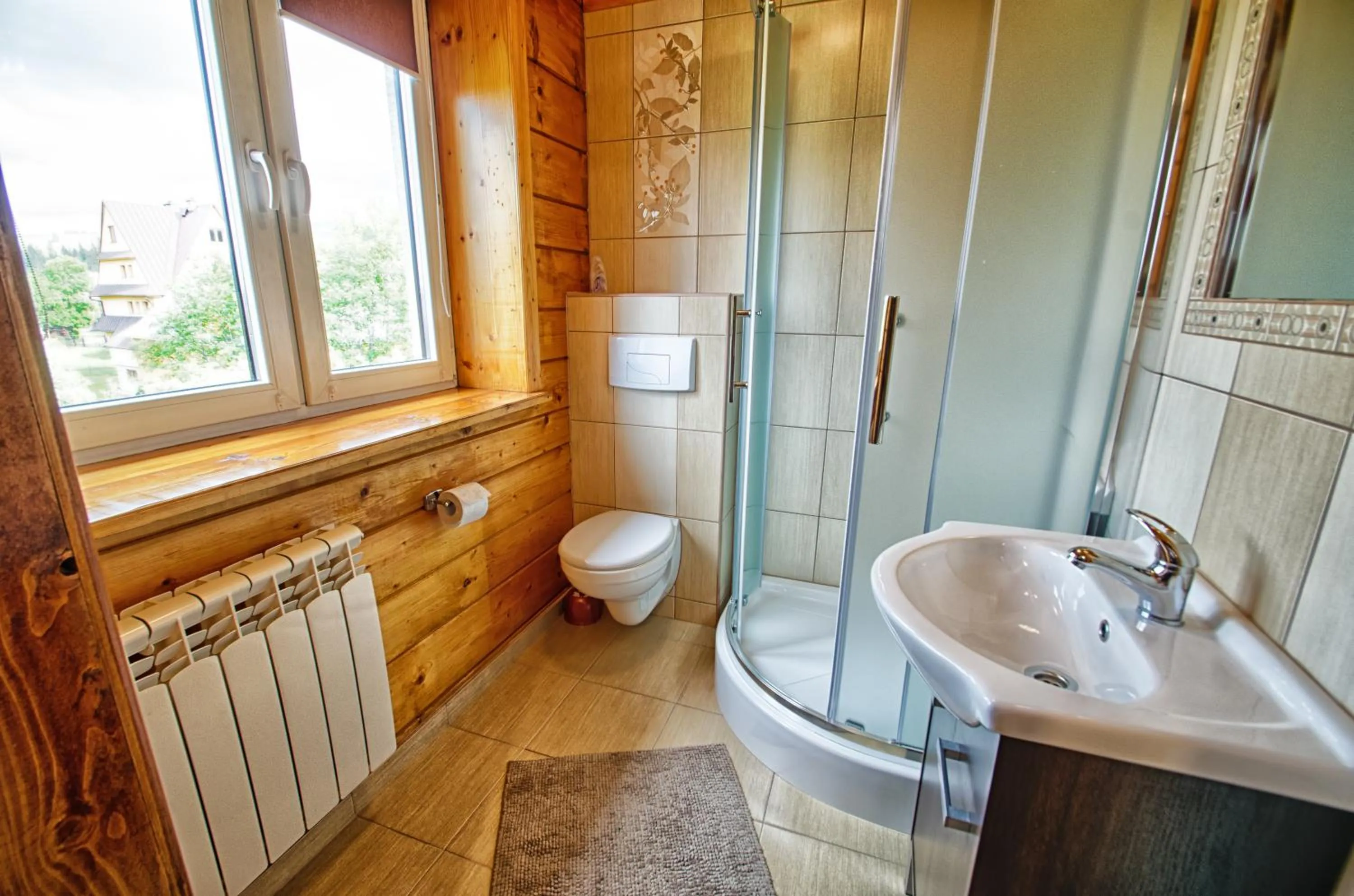 Bathroom in DOM WYPOCZYNKOWY ŻAK