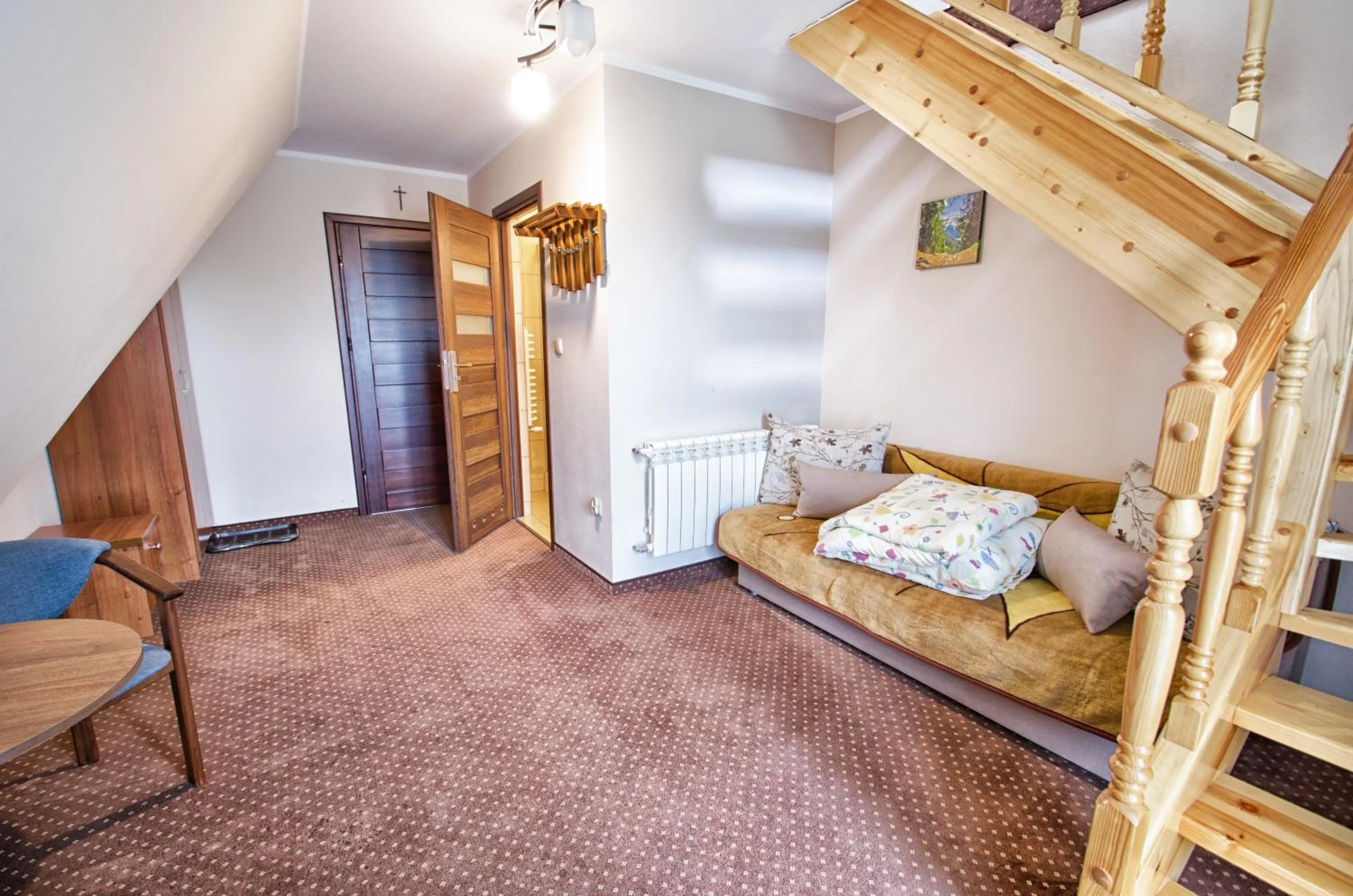 Seating area, Bed in DOM WYPOCZYNKOWY ŻAK