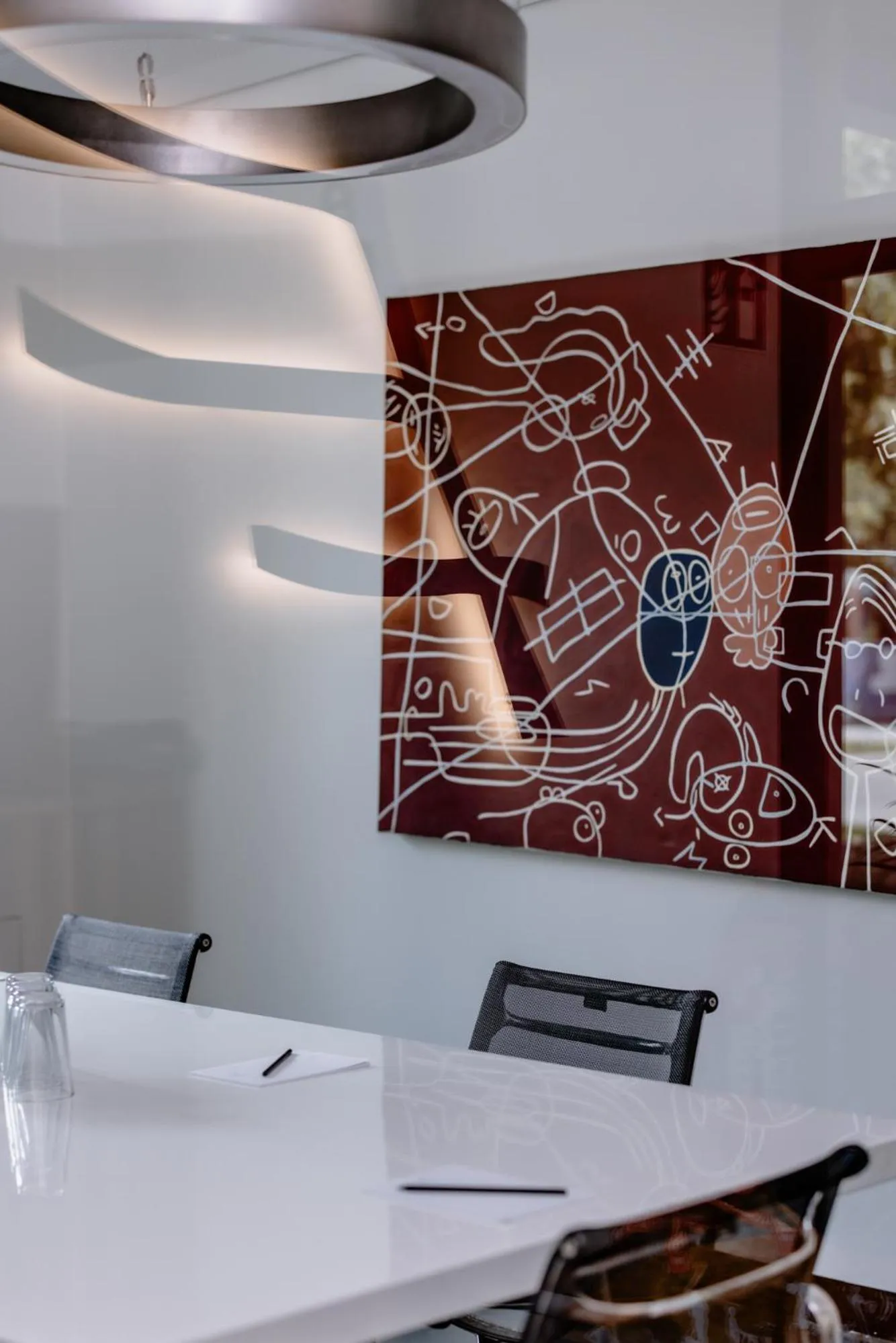 Meeting/conference room in THE FLAG München M.