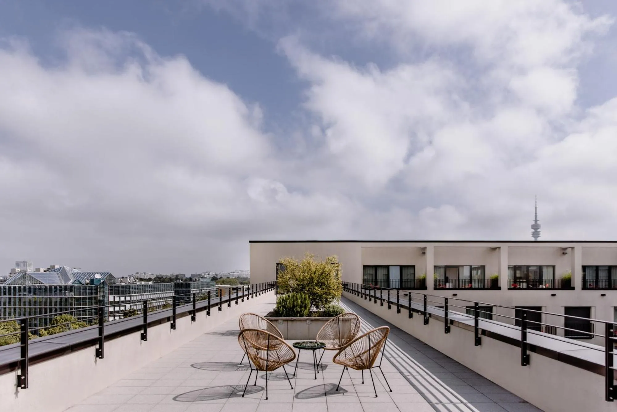 Balcony/Terrace in THE FLAG München M.