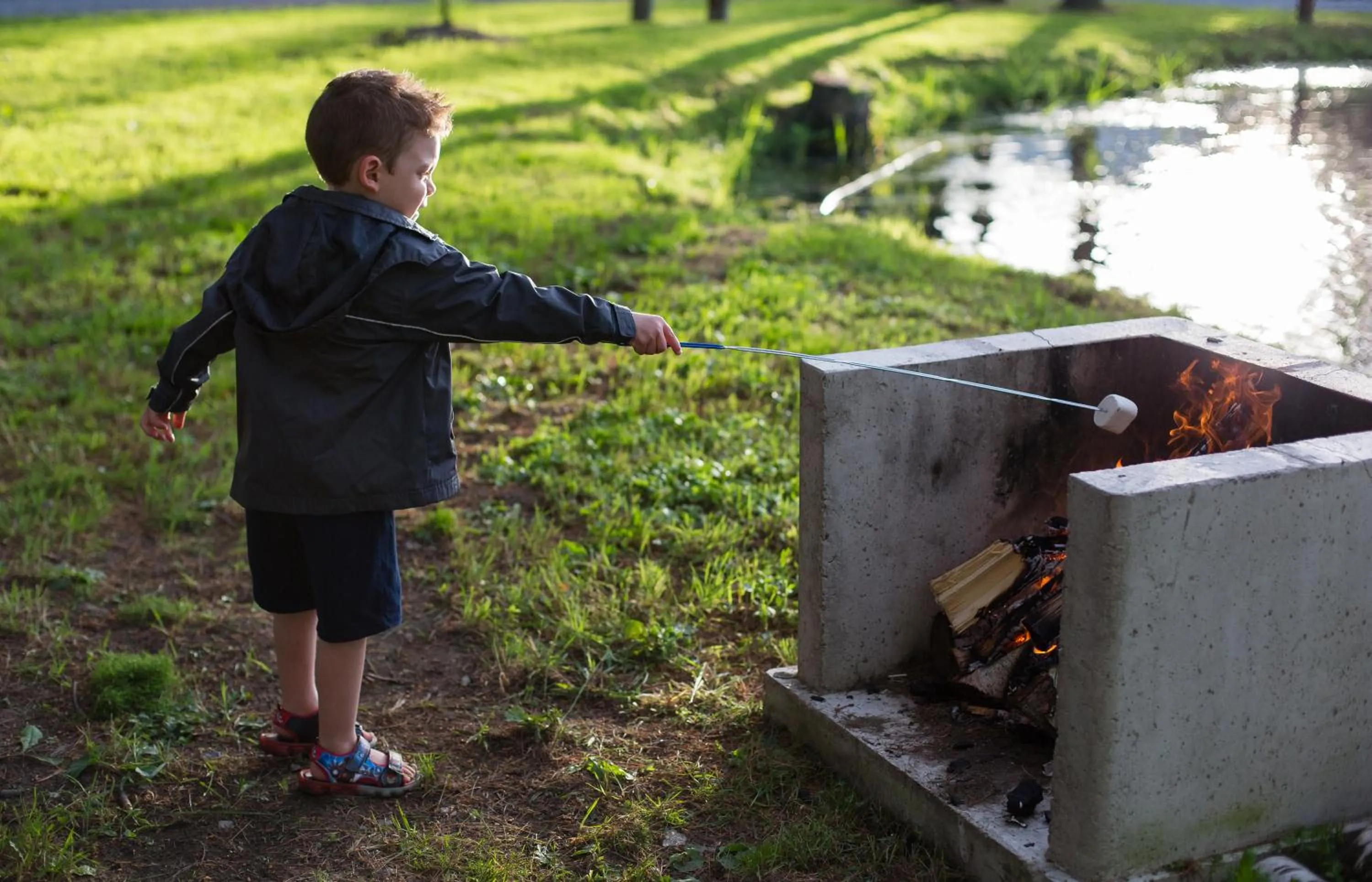 Natural landscape in Chalets du Domaine Yamaska