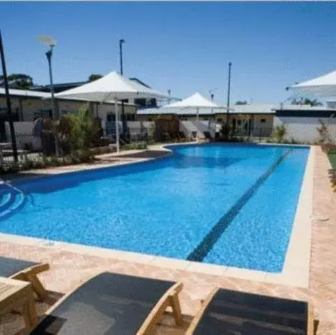 Swimming pool in Broadwater Mariner Resort Swimming pool in Broadwater Mariner Resort