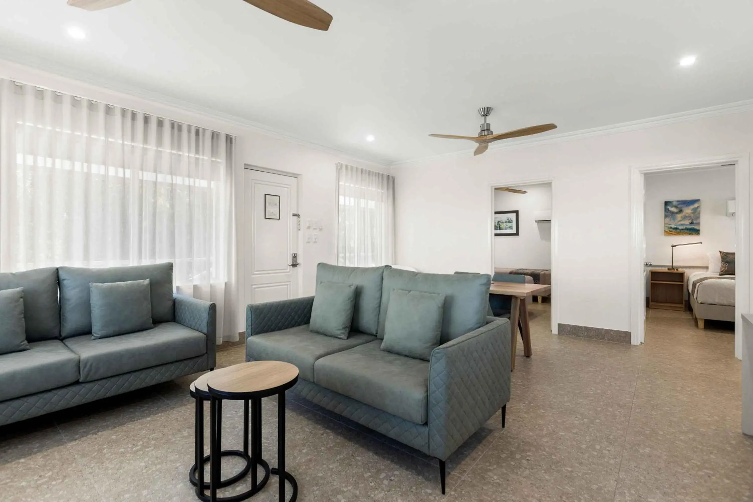 Living room in Moonlight Bay Suites Living room in Moonlight Bay Suites