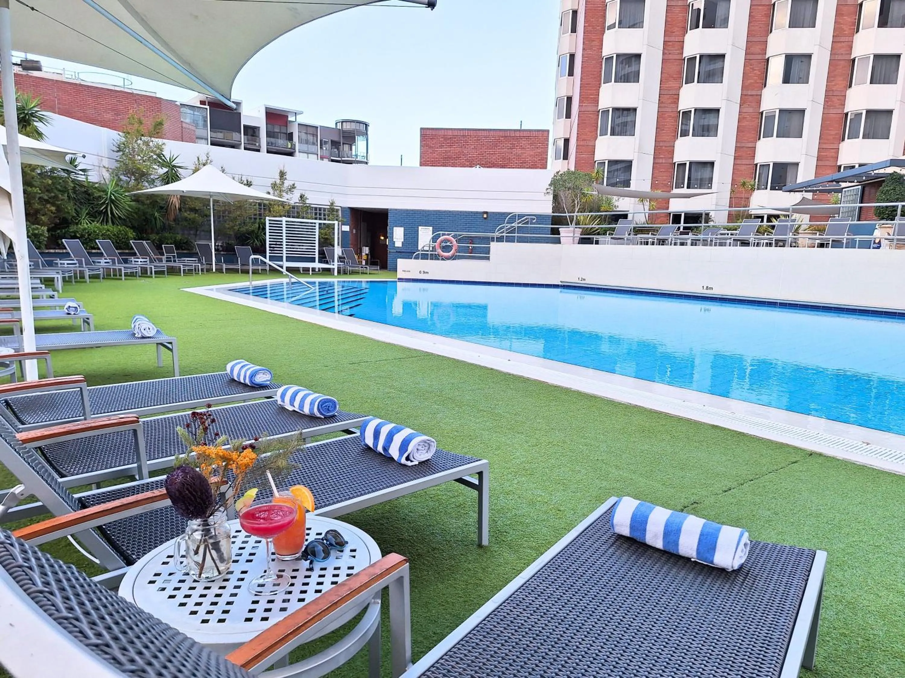 Swimming pool in Hyatt Regency Perth