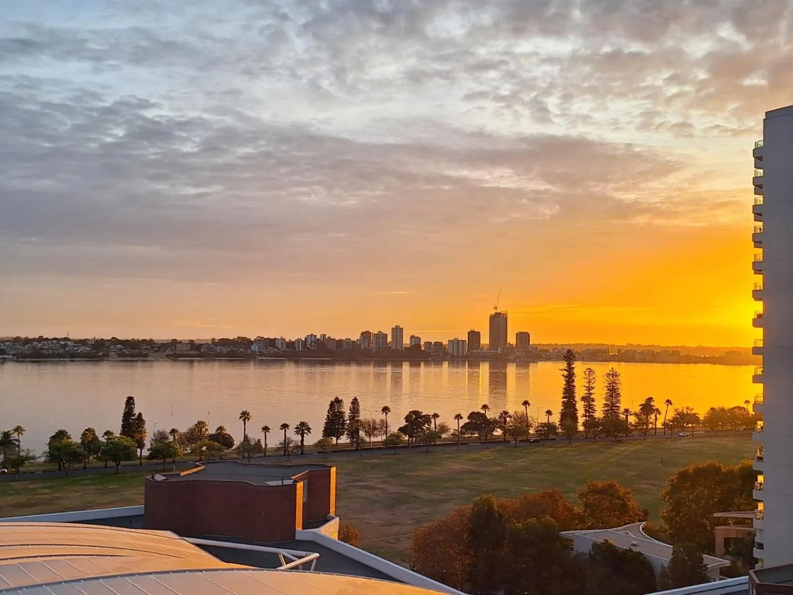 Lake view in Residence on Langley Park