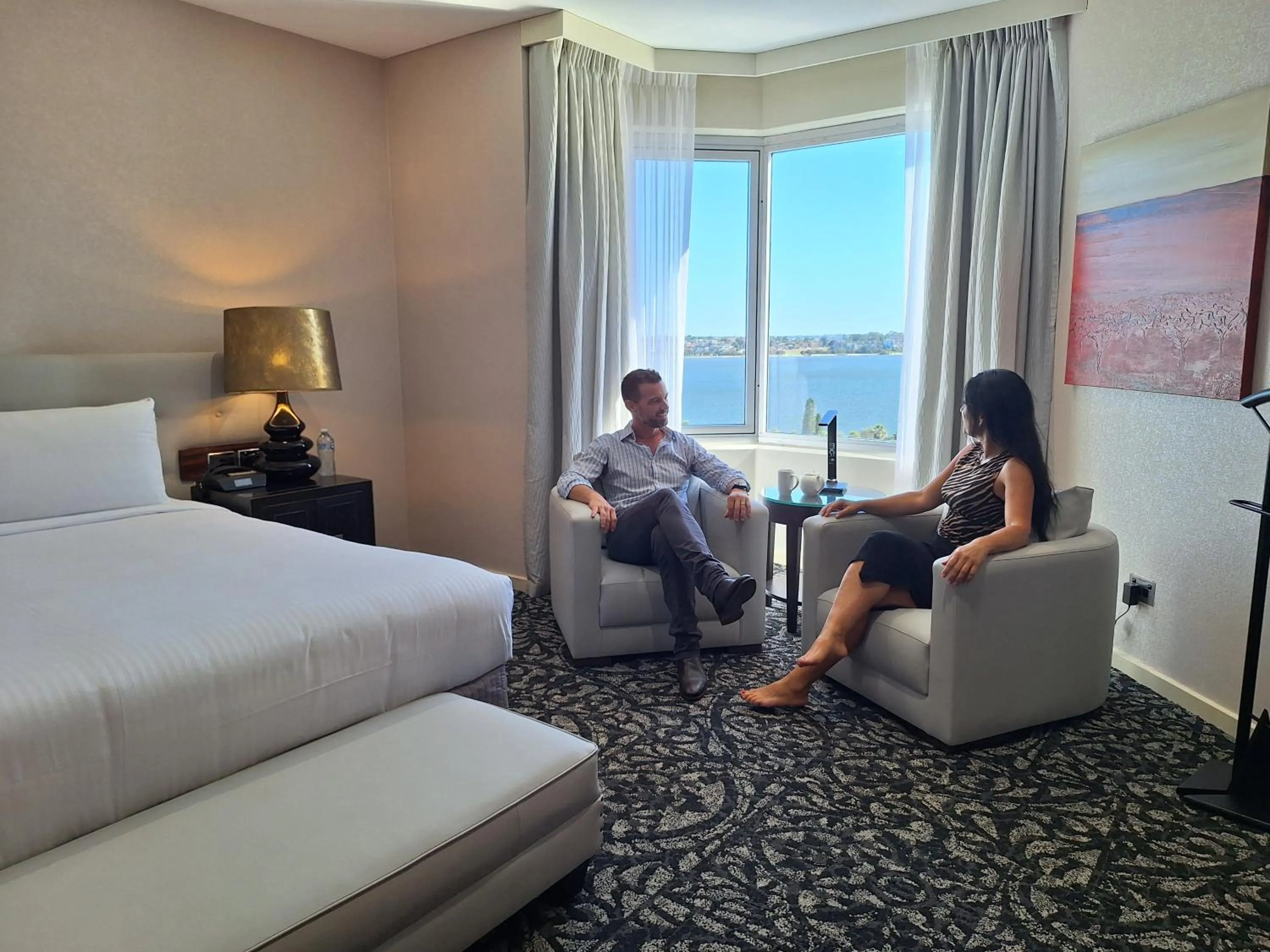 Seating area in Residence on Langley Park