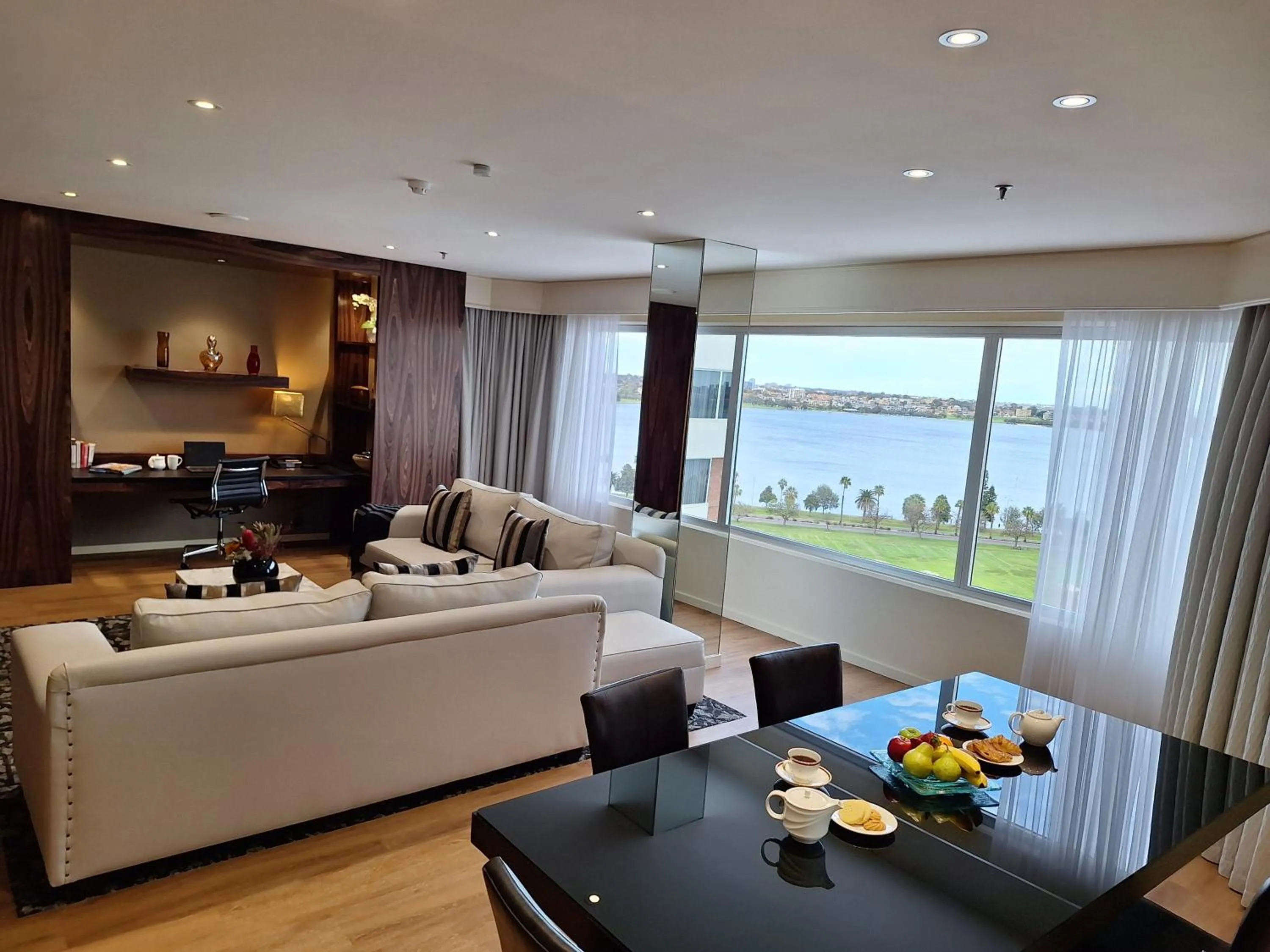 Lake view in Residence on Langley Park