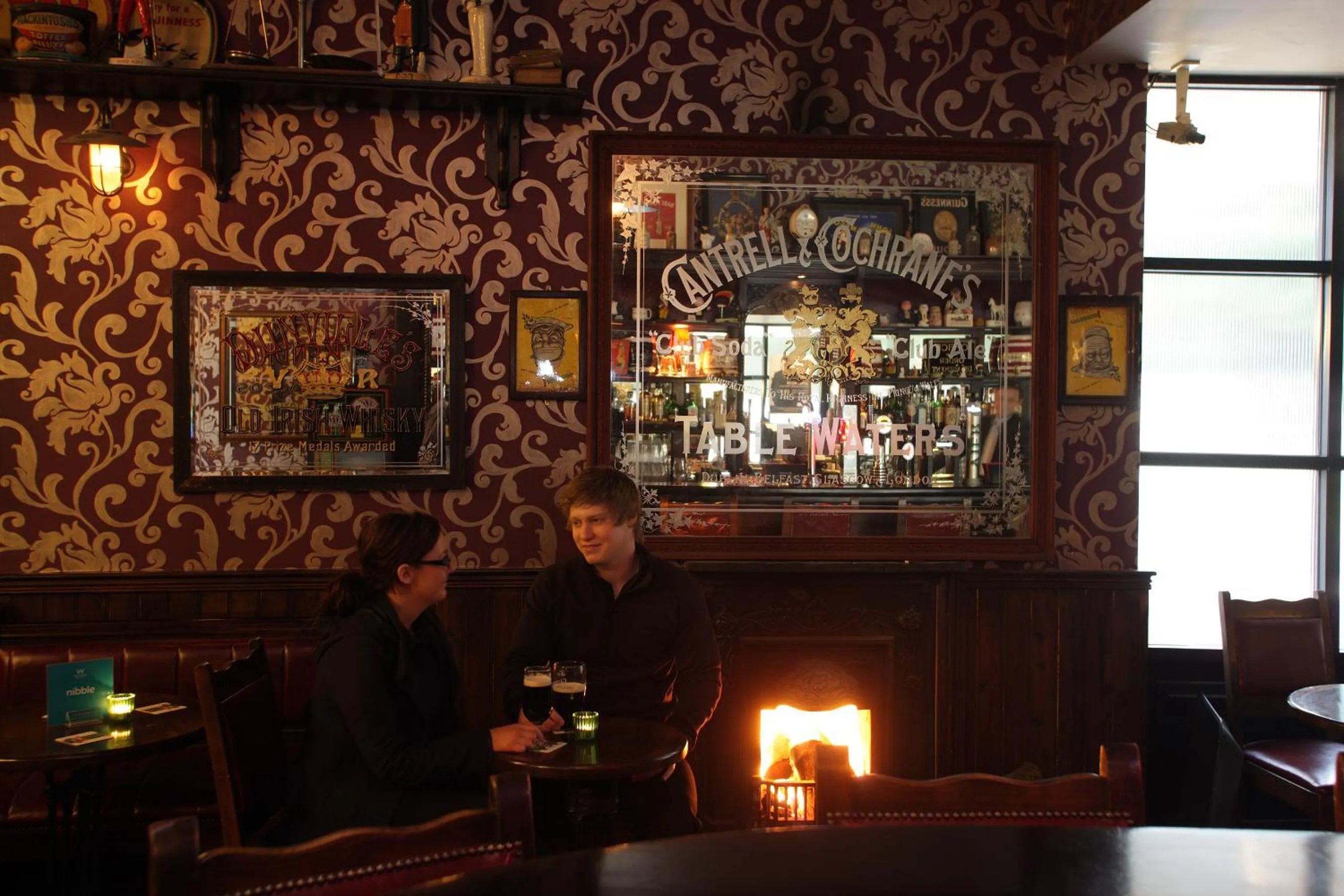 Guests in Waterfoot Hotel