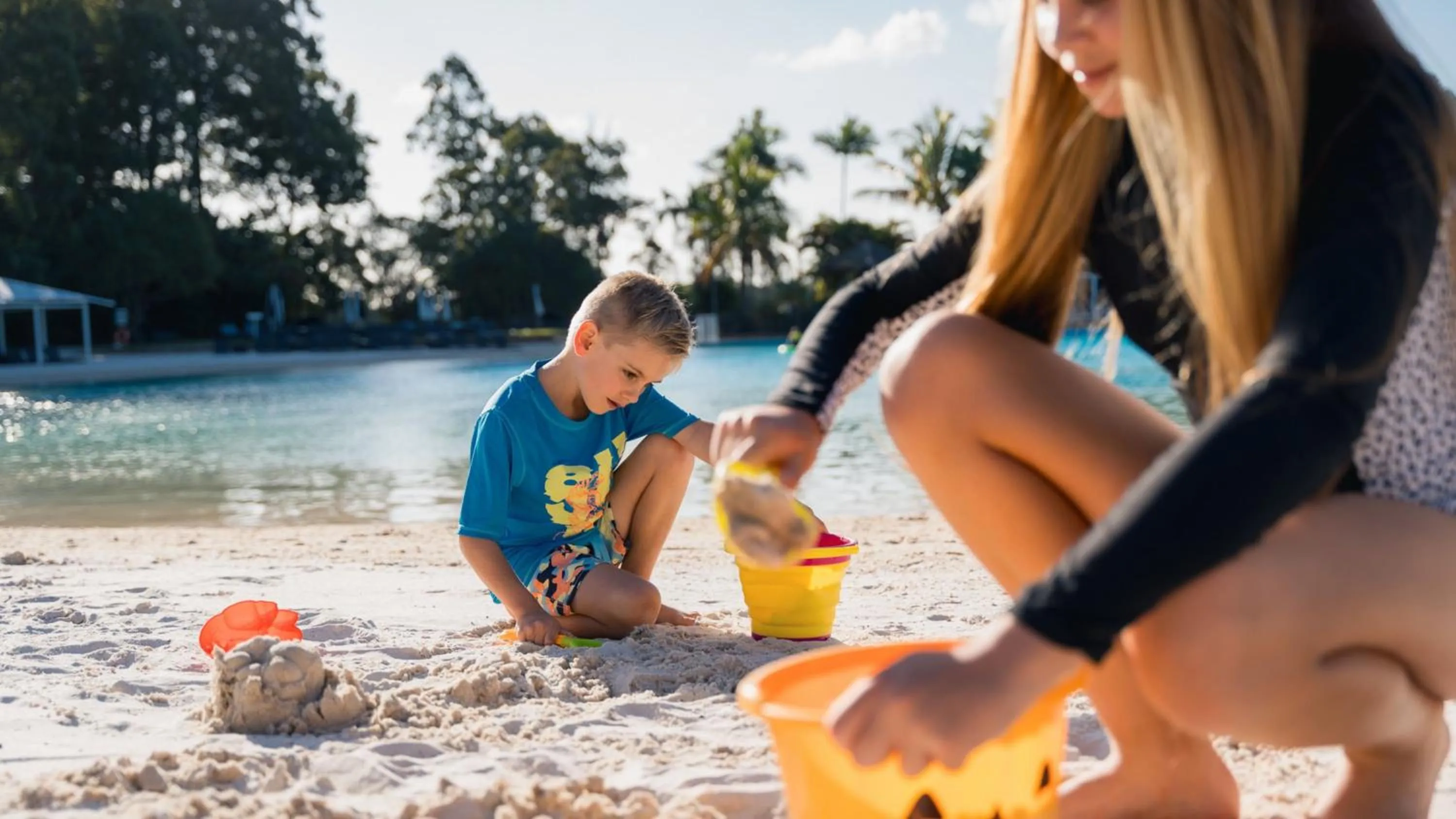 Beach in InterContinental Sanctuary Cove Resort by IHG