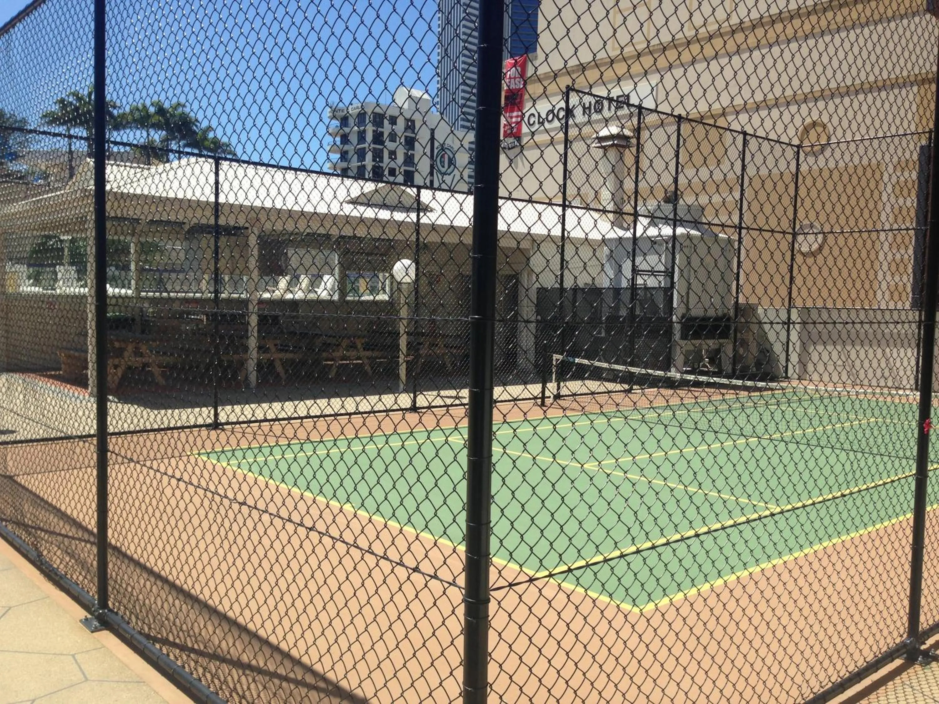 Tennis court in Centrepoint Resort