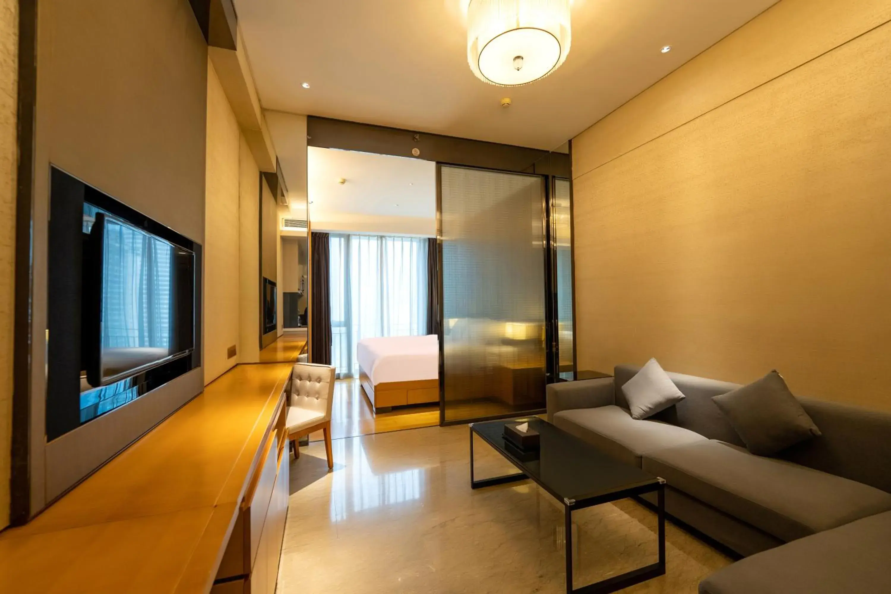 Bedroom in Vaperse Hotel Guangzhou Zhujiang New Town Bedroom in Vaperse Hotel Guangzhou Zhujiang New Town