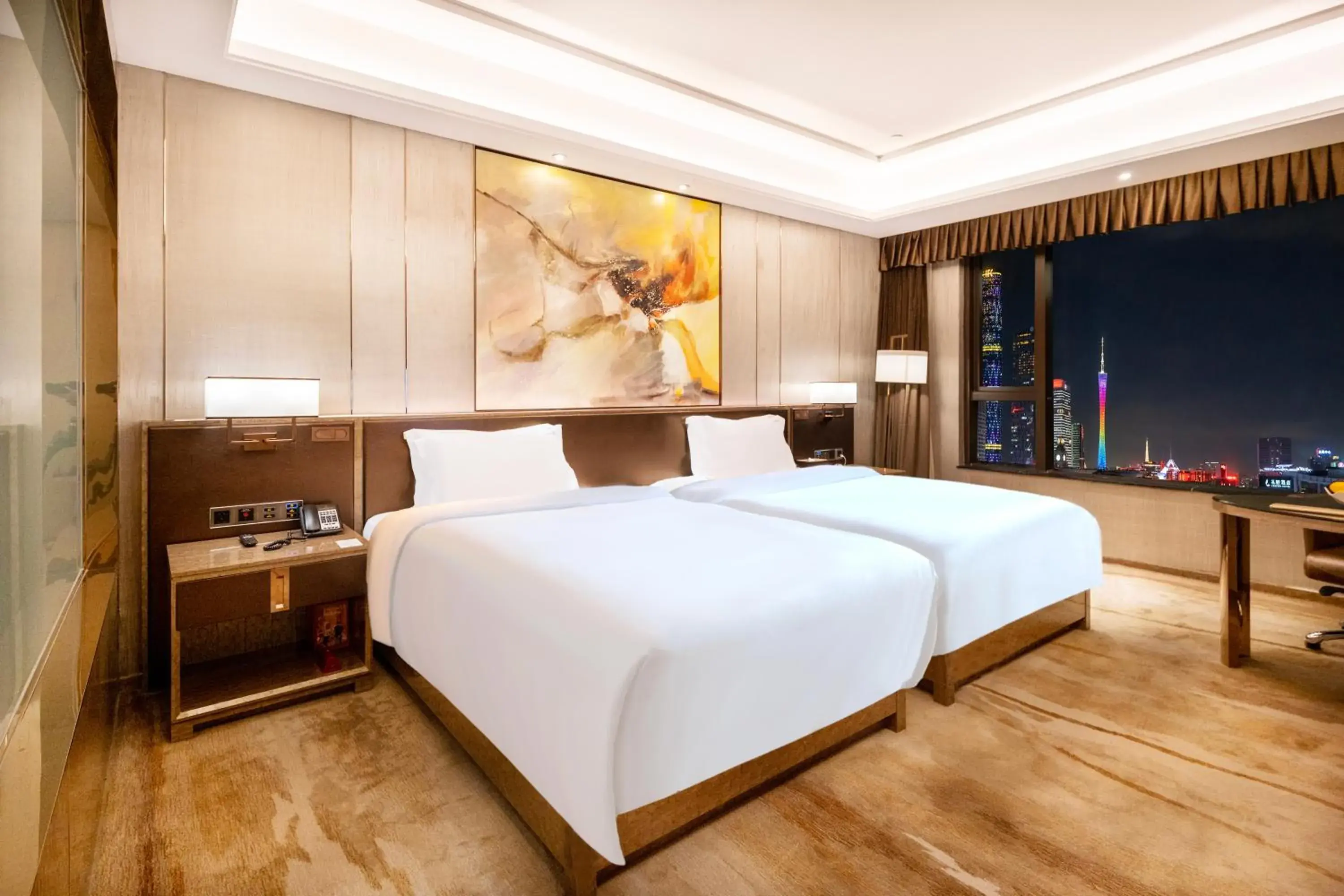 Bed in Vaperse Hotel Guangzhou Zhujiang New Town - Free Shuttle Bus During Canton Fair Bed in Vaperse Hotel Guangzhou Zhujiang New Town - Free Shuttle Bus During Canton Fair