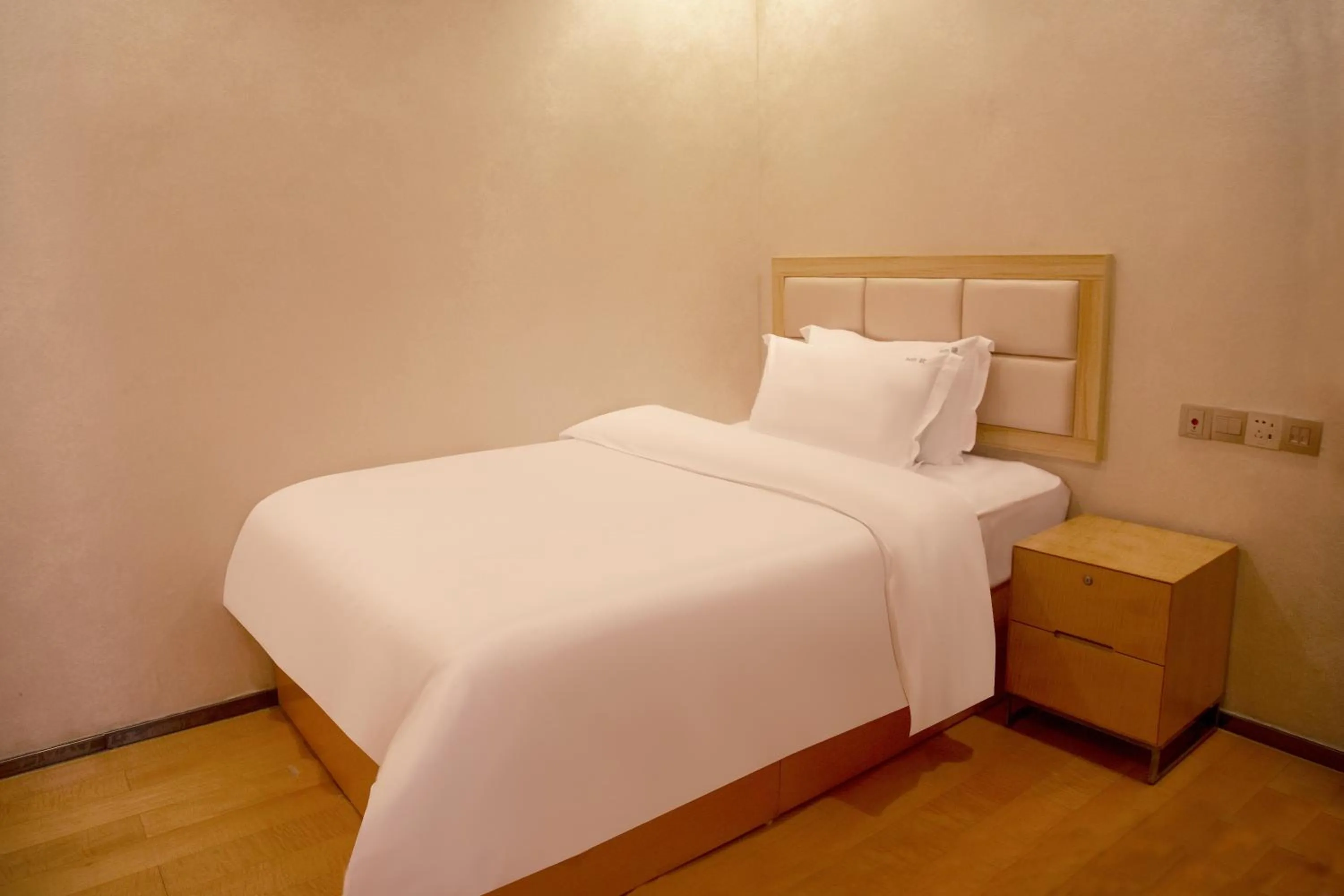 Bed in Vaperse Hotel Guangzhou Zhujiang New Town