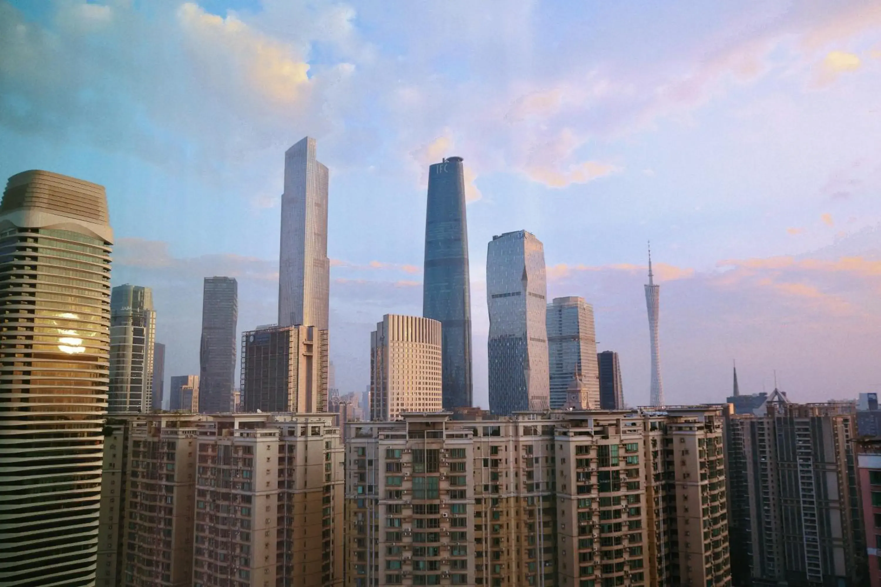 City view in Vaperse Hotel Guangzhou Zhujiang New Town City view in Vaperse Hotel Guangzhou Zhujiang New Town