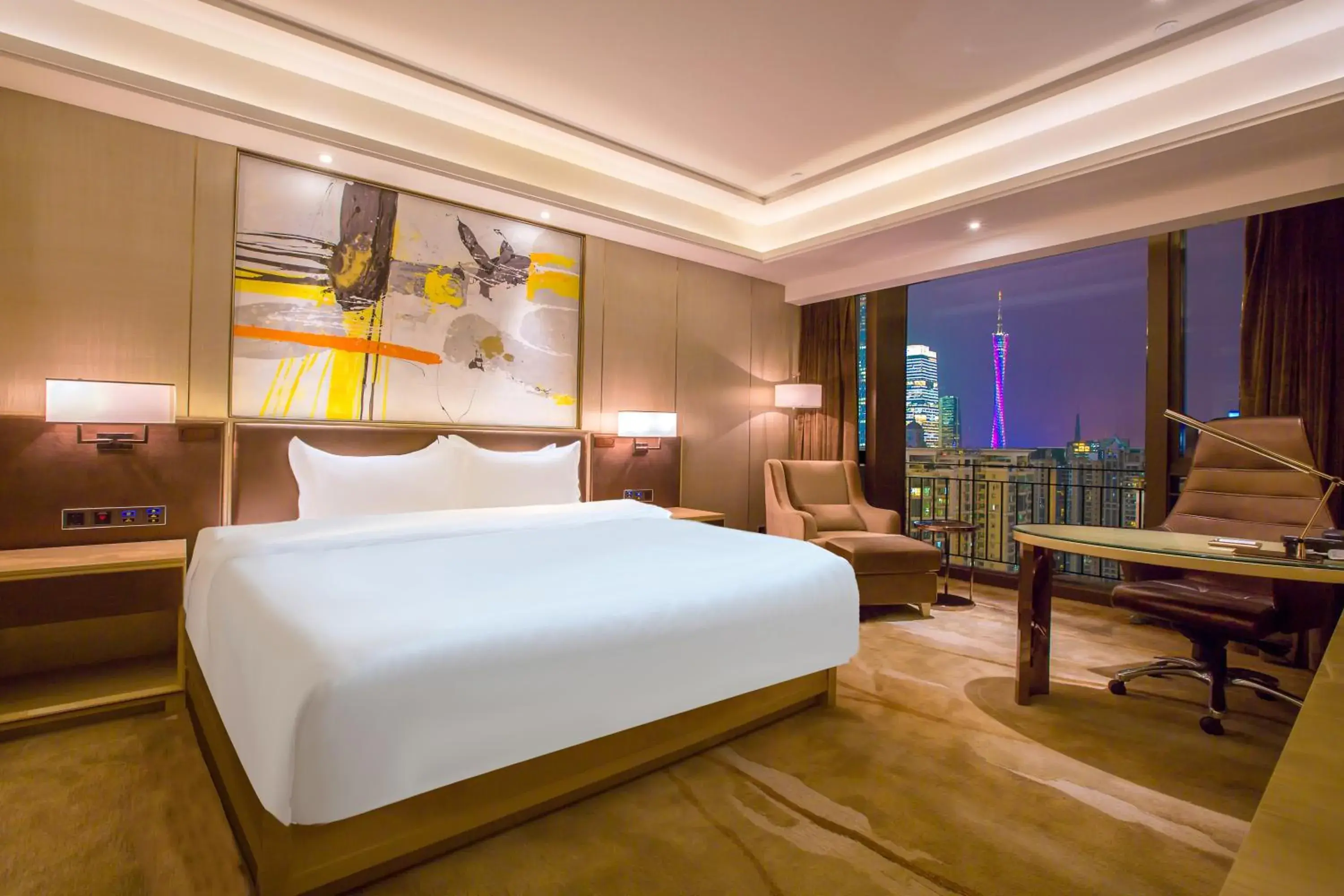 Bed in Vaperse Hotel Guangzhou Zhujiang New Town - Free Shuttle Bus During Canton Fair Bed in Vaperse Hotel Guangzhou Zhujiang New Town - Free Shuttle Bus During Canton Fair